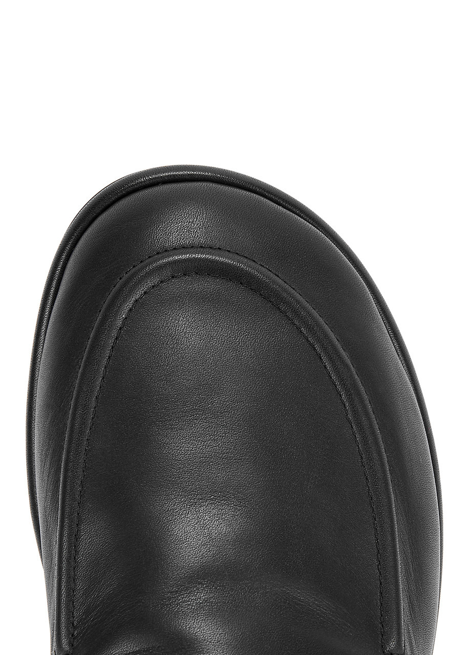 Canal leather loafers - 4