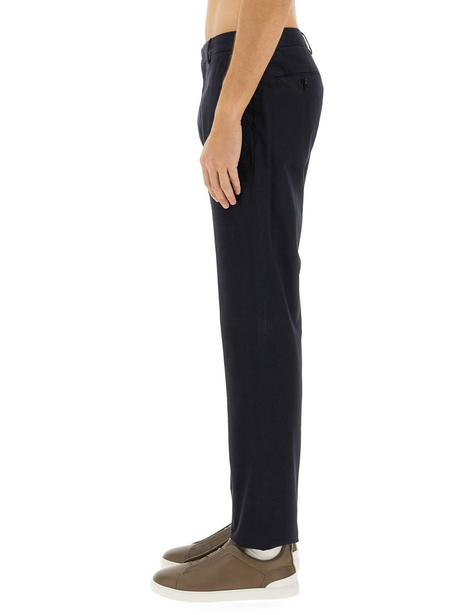 Zegna Men Straight Leg Pants - 4