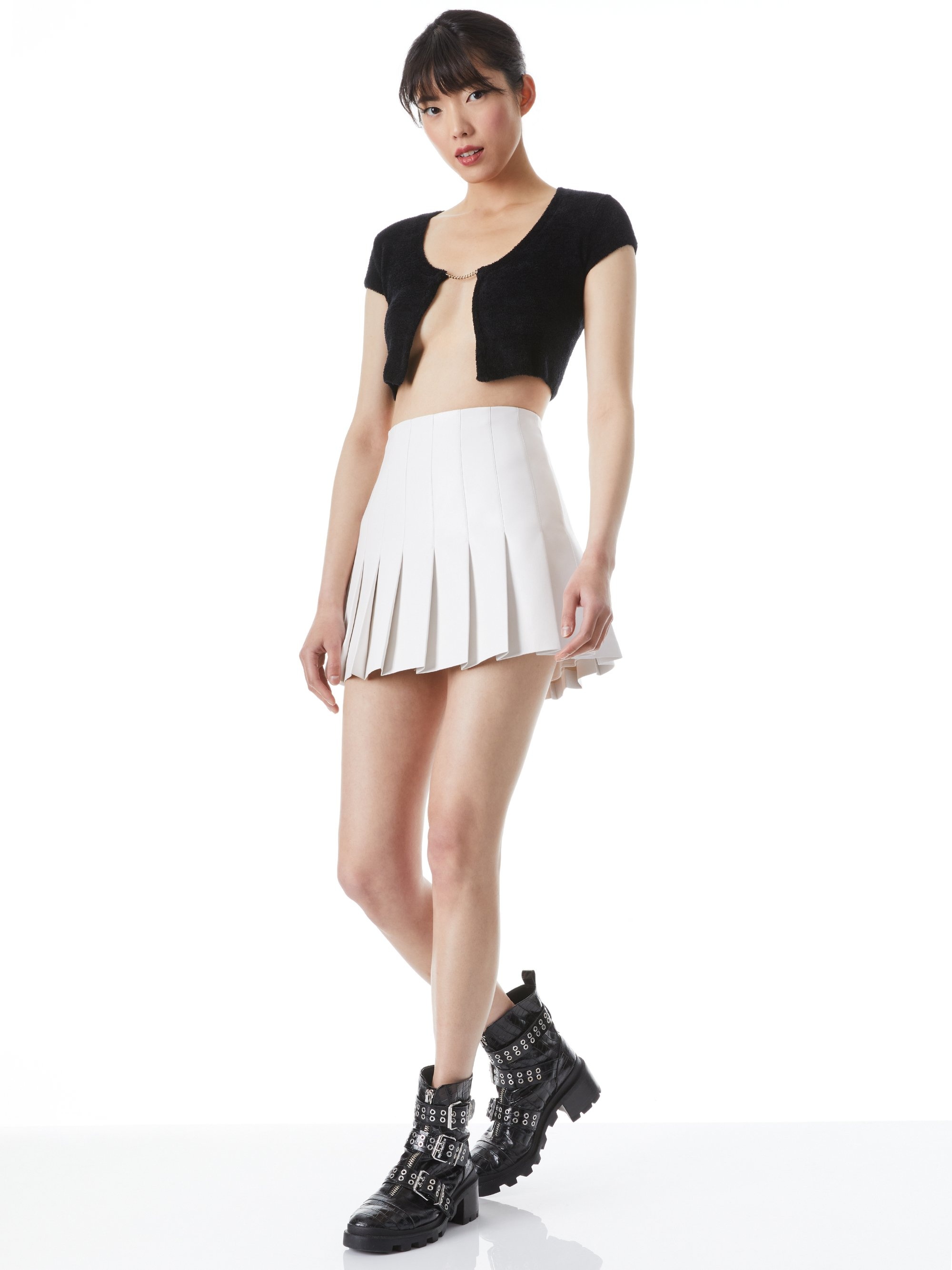 RINA CROPPED OPEN PULLOVER - 6
