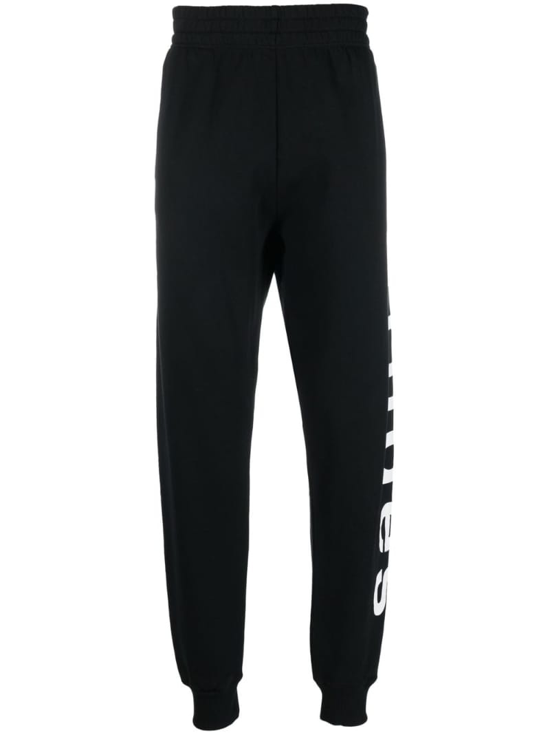 logo-print track pants - 1