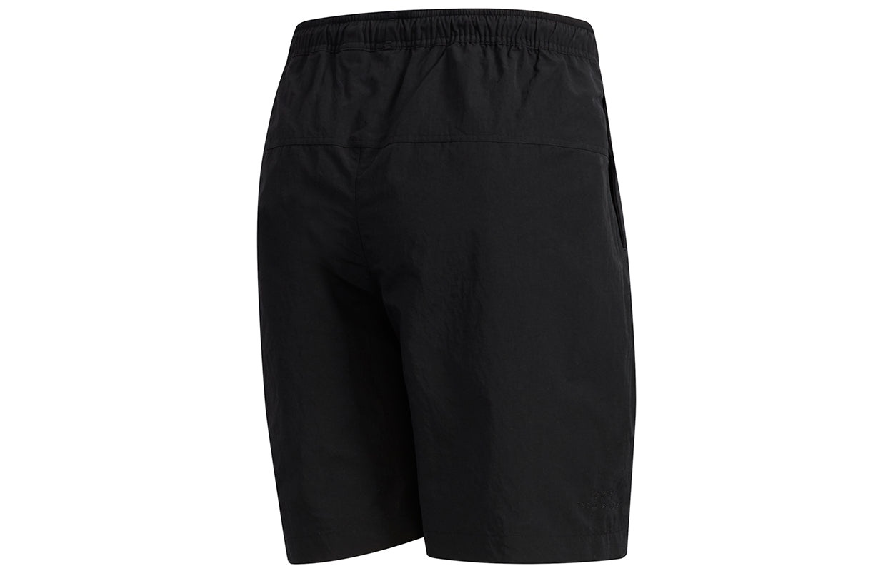 adidas M Mh 3s Wv Sho Woven Solid Color Loose Sports Shorts Black FM5468 - 2