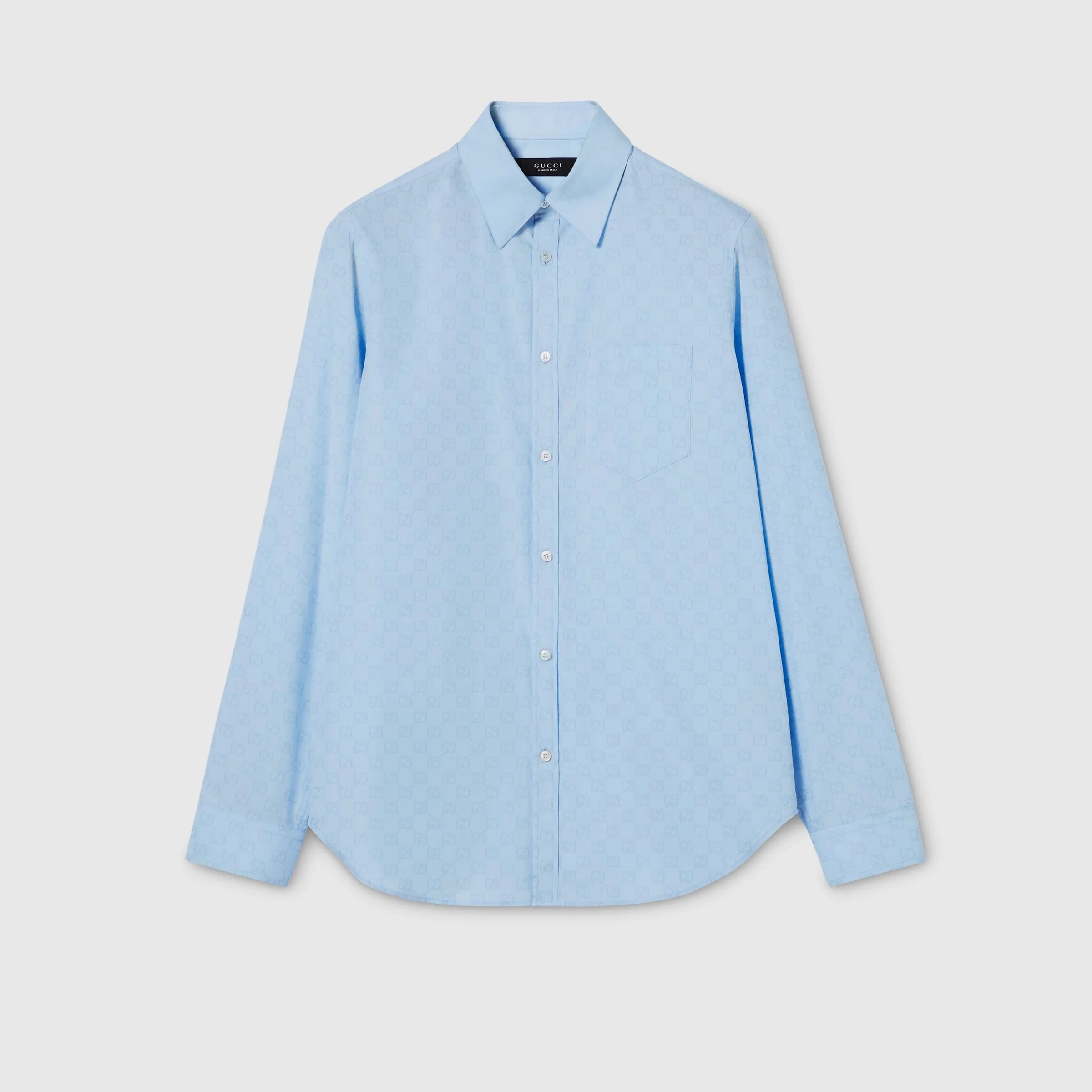 GG cotton poplin shirt - 1