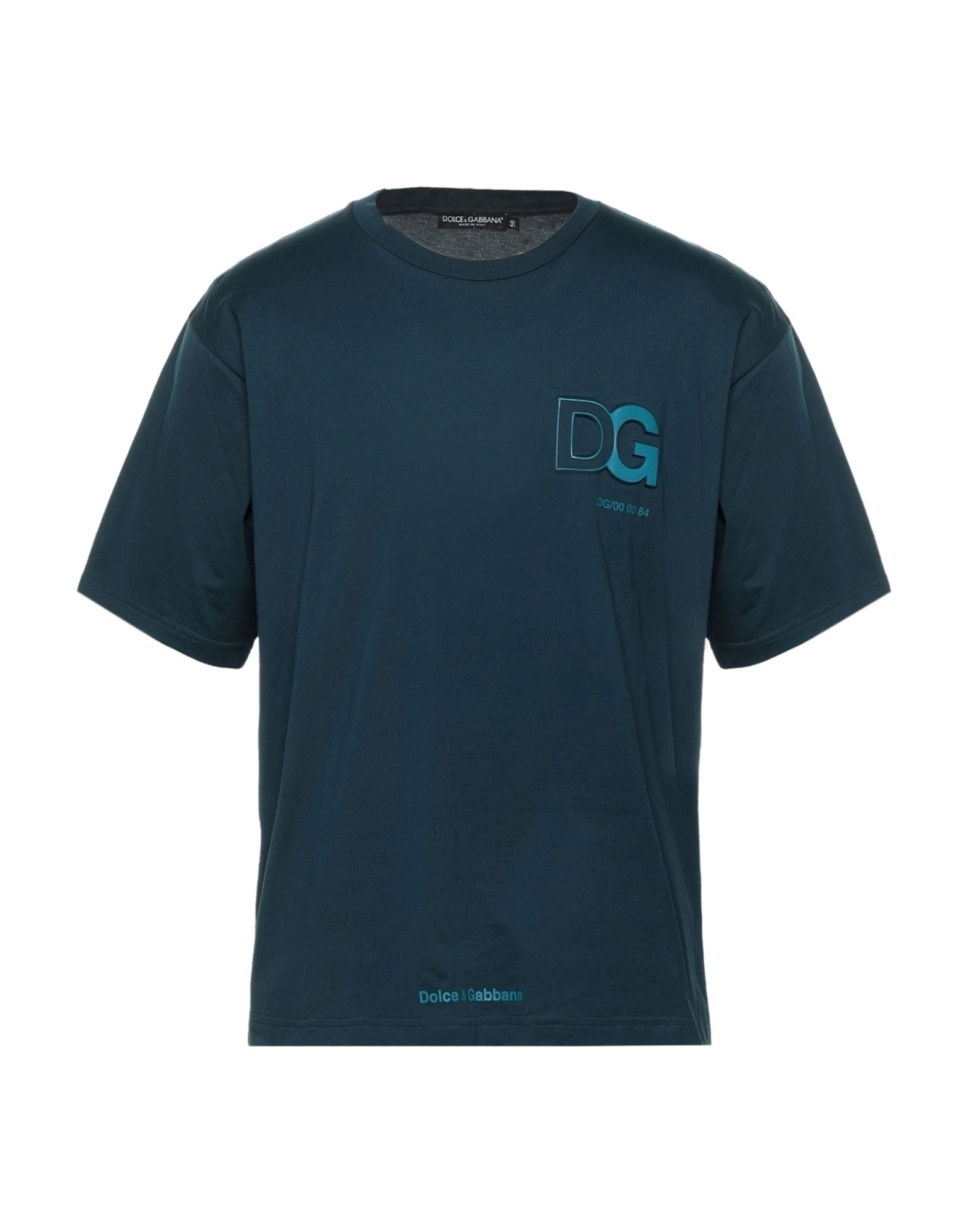 Deep jade Men's Basic T-shirt - 1