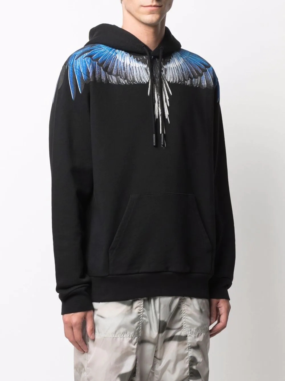 wings print hoodie - 3