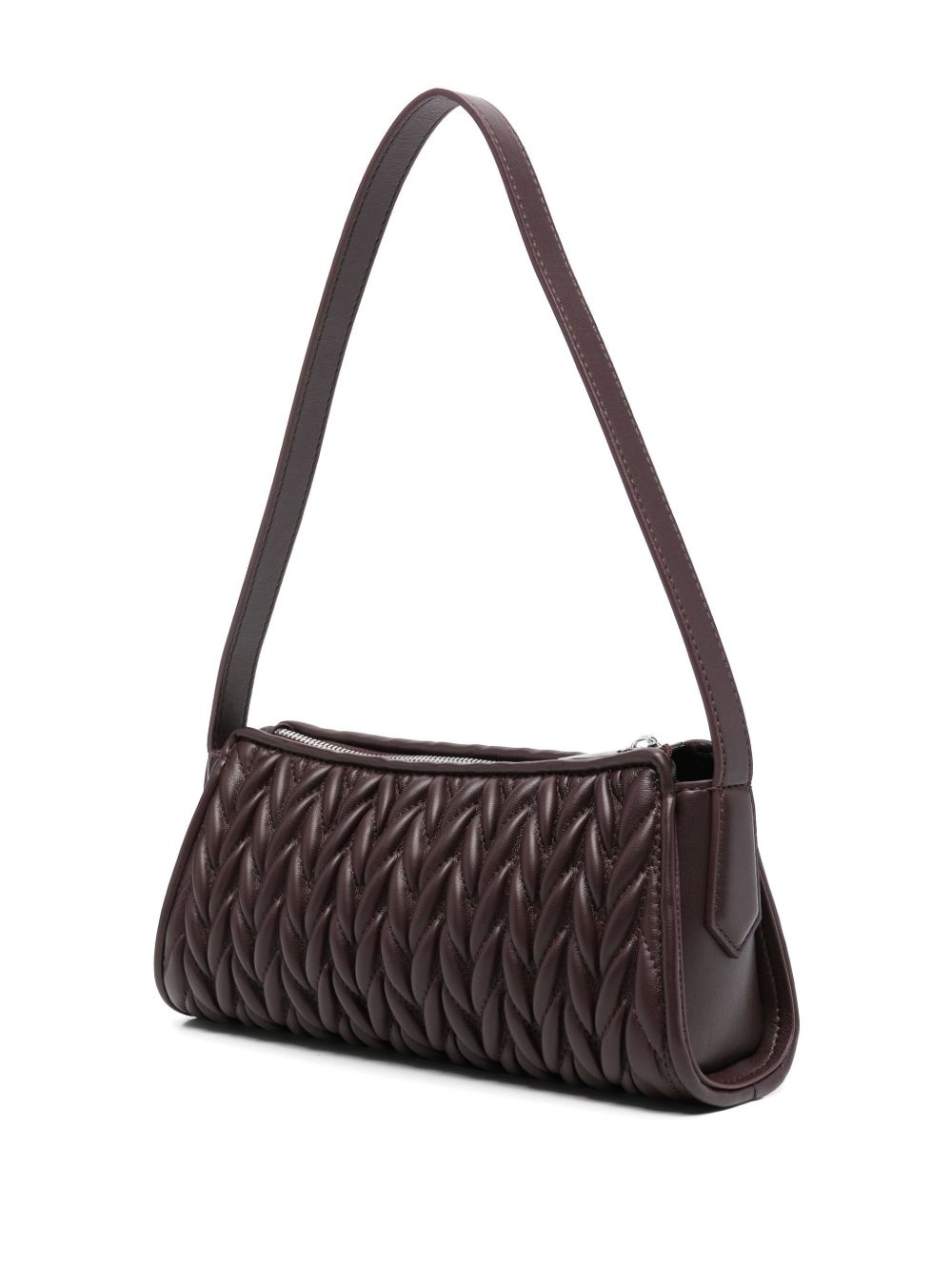 logo-plaque shoulder bag - 2