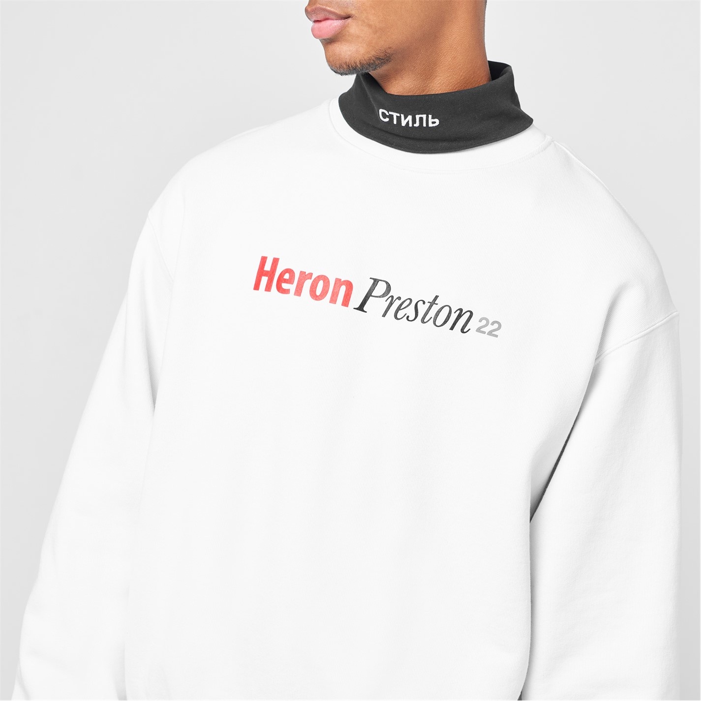 Heron Preston CENSORED CREWNECK SWEATSHIRT | cruisefashion