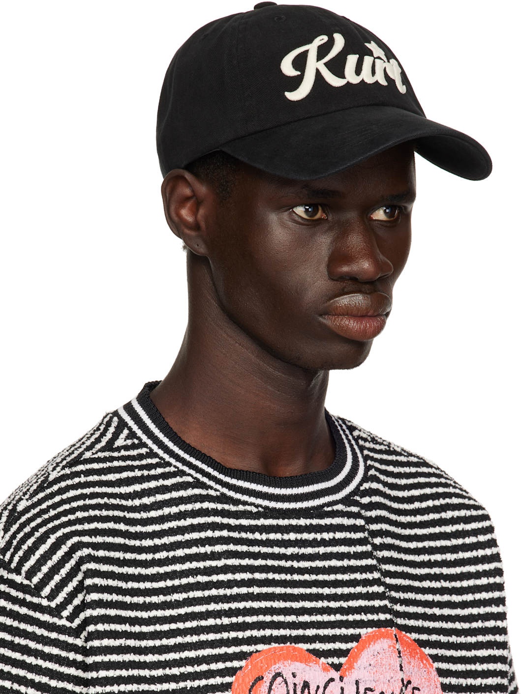 Black Unisex 'Kurt' Star Cap - 2