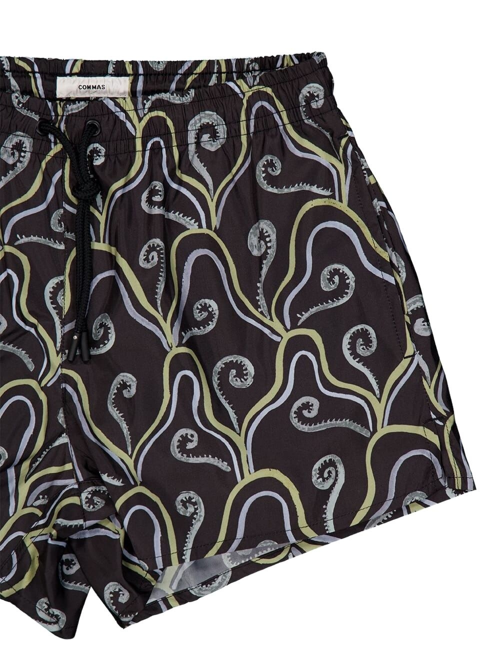 abstract-pattern swim shorts - 3
