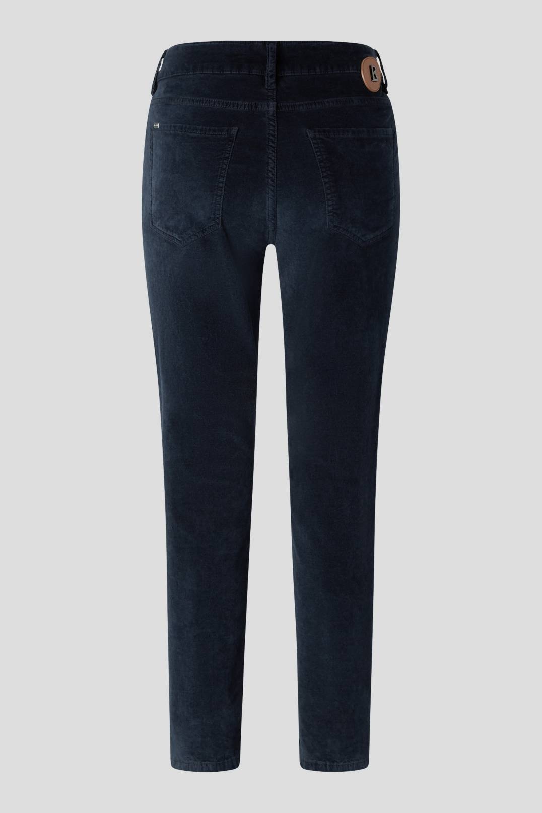JULIE 7/8 TROUSERS IN NAVY BLUE - 2