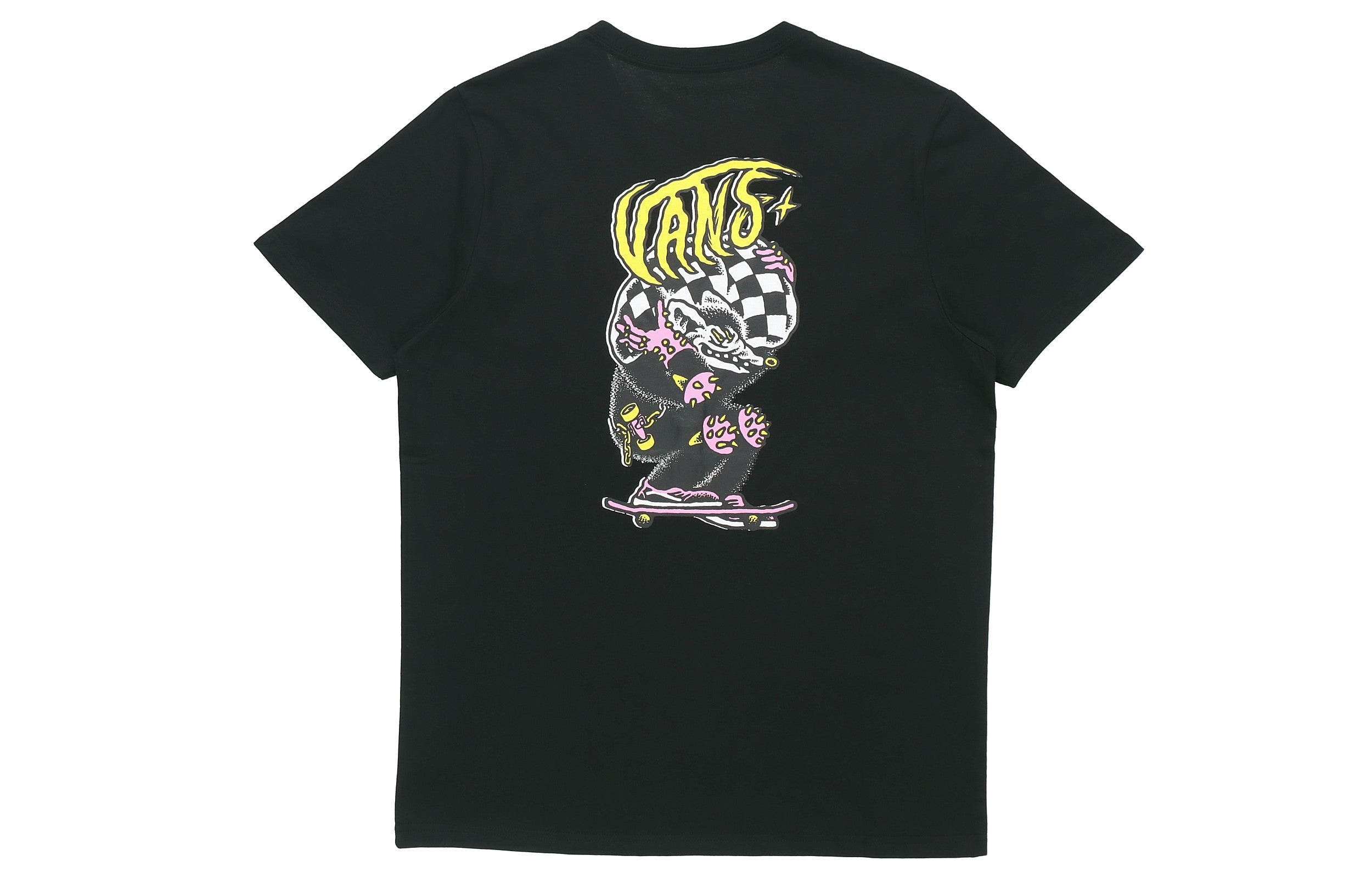Vans Men's Artist Printed Round Neck Tee Black VN0A4P5EBLK - 2