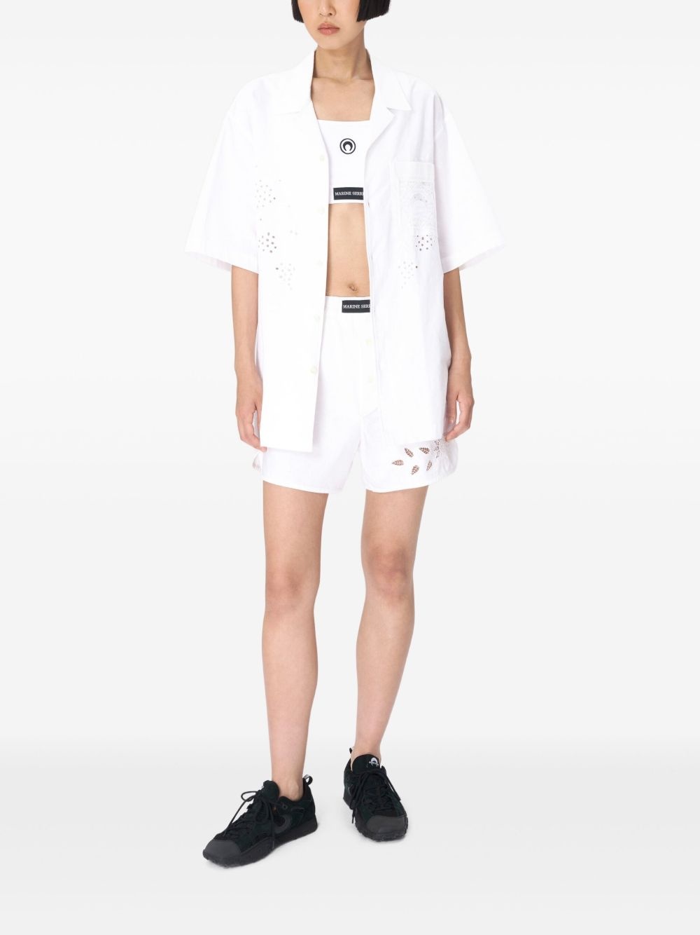 linen bowling shirt - 2