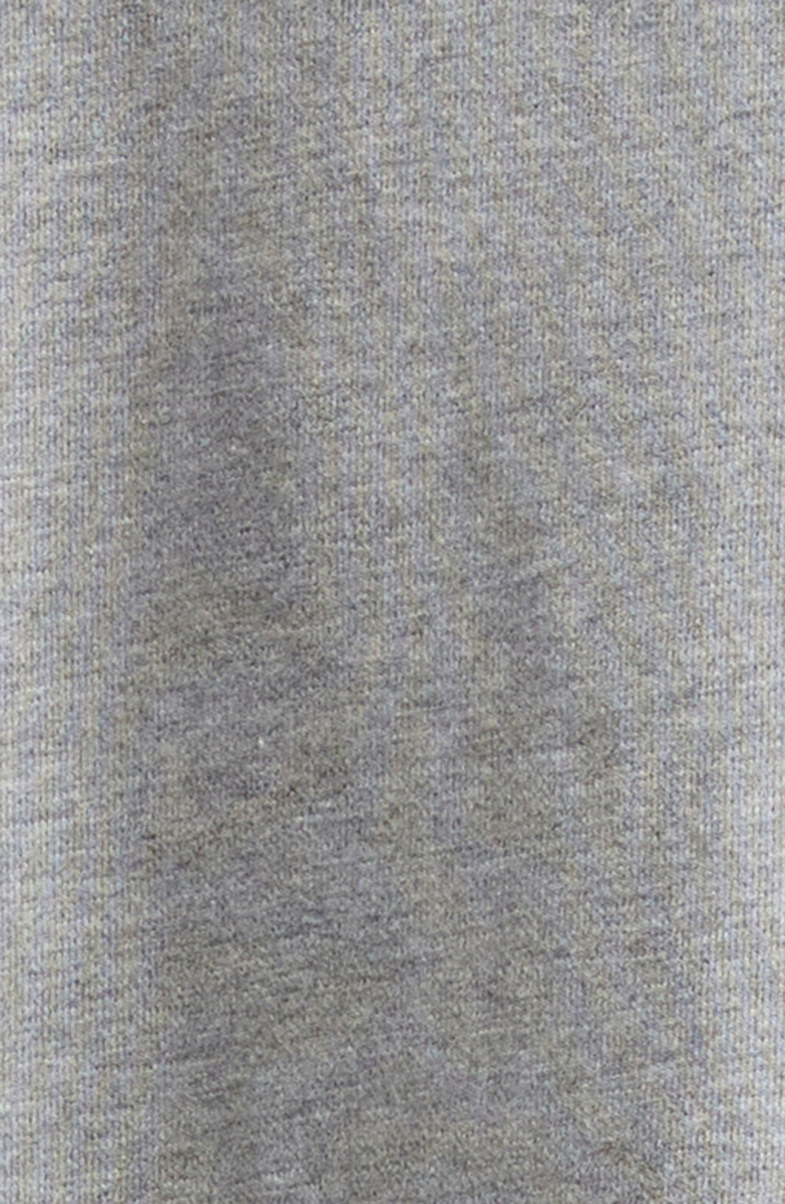 3.1 Phillip Lim Beaded Rabbit Embroidery Cotton Sweatshirt in Grey Melange Multi at Nordstrom - 6