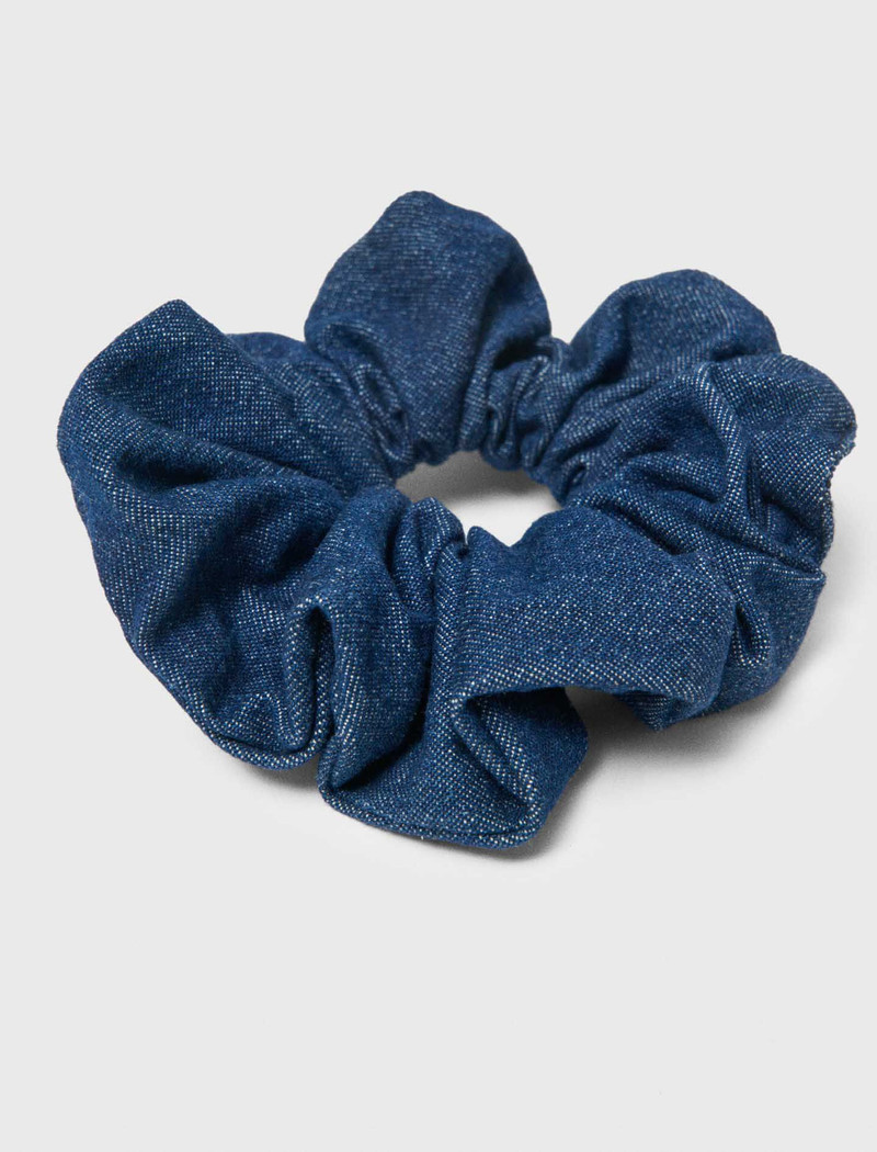 maje Denim scrunchie outlook