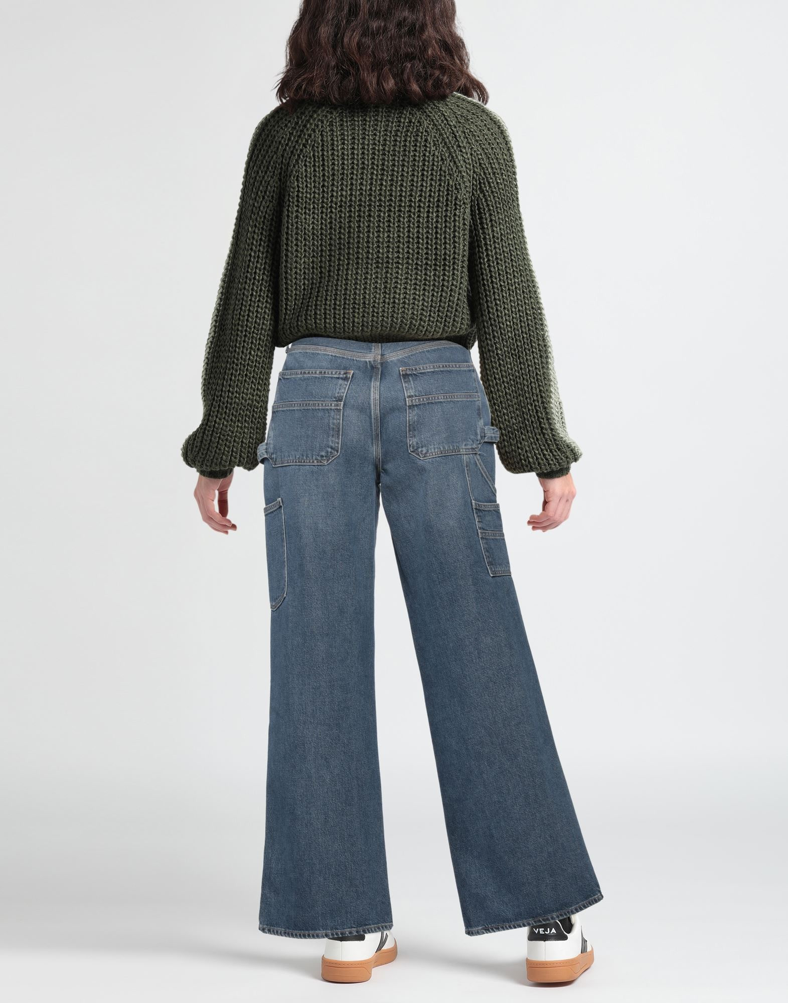 Blue Women's Denim Pants - 3