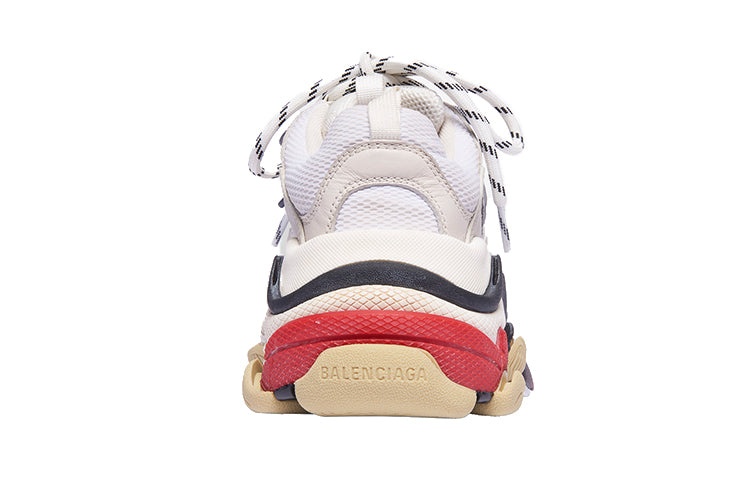 (WMNS) Balenciaga Triple S 'White Black Red' 2019 524037W09E19000 - 4