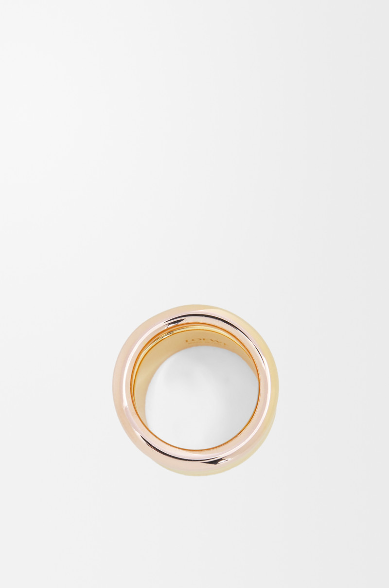Loewe Nappa knot ring in sterling silver outlook