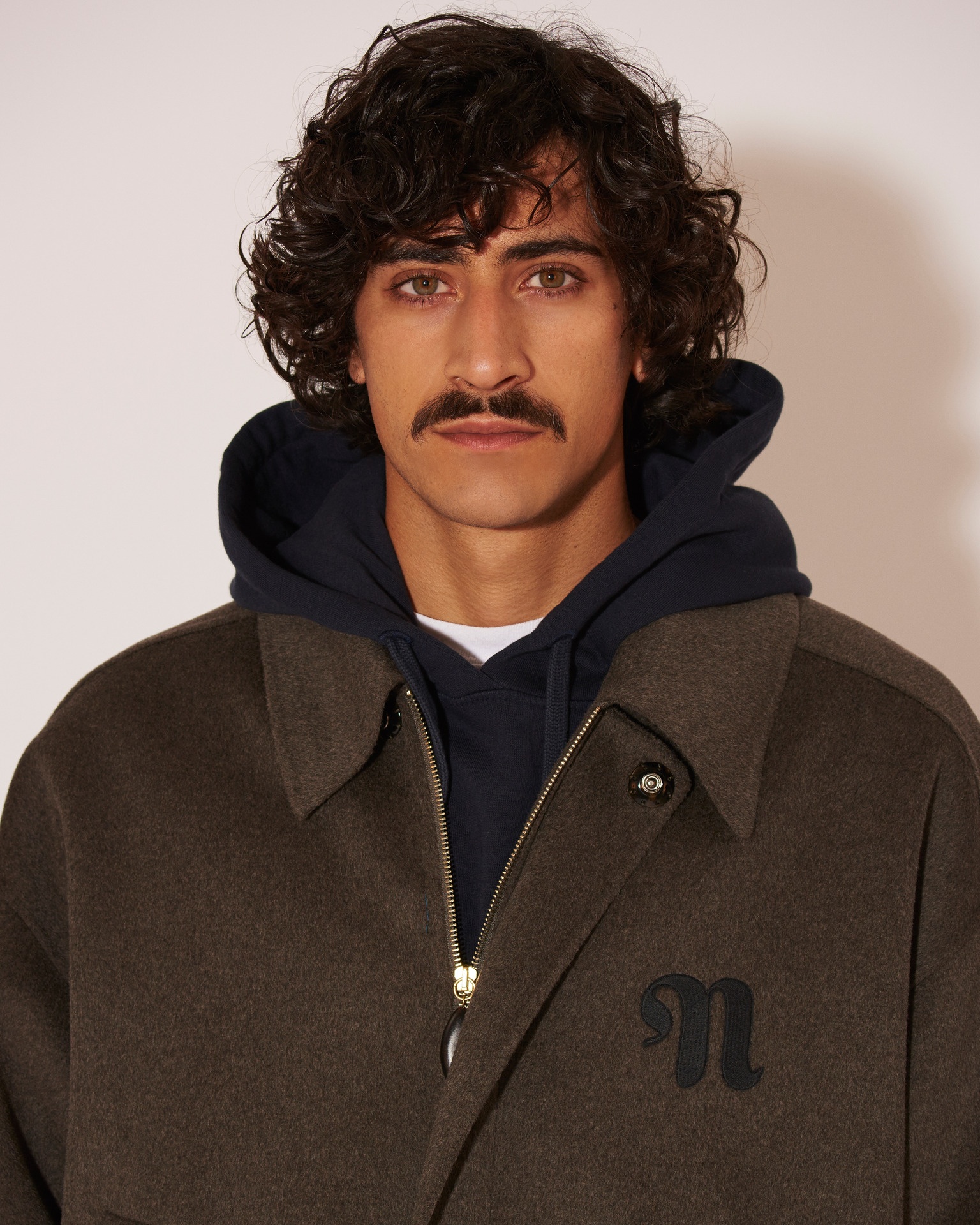 DRUE - Double wool jacket - Dark Grey - 5