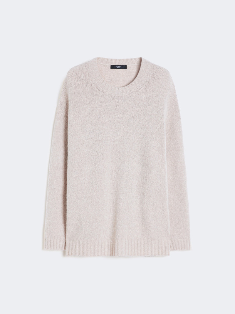 PESCO Oversized alpaca and cotton sweater - SAND 1
