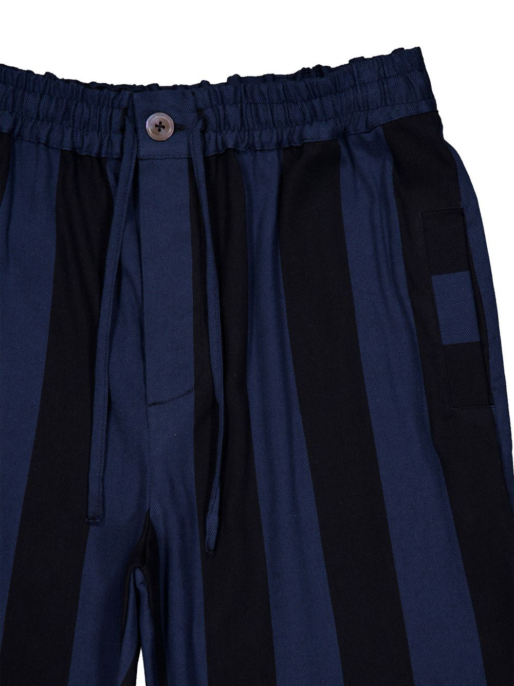 striped cotton trousers - 3