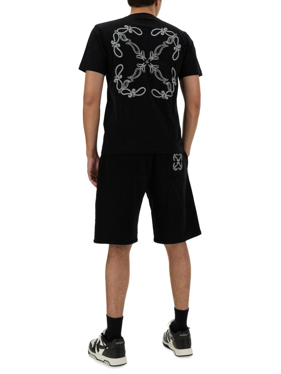 Off-White Men Bermuda With Logo - 2