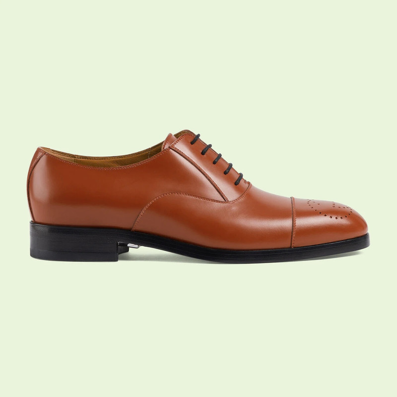 Men's lace-up shoe with harness 3