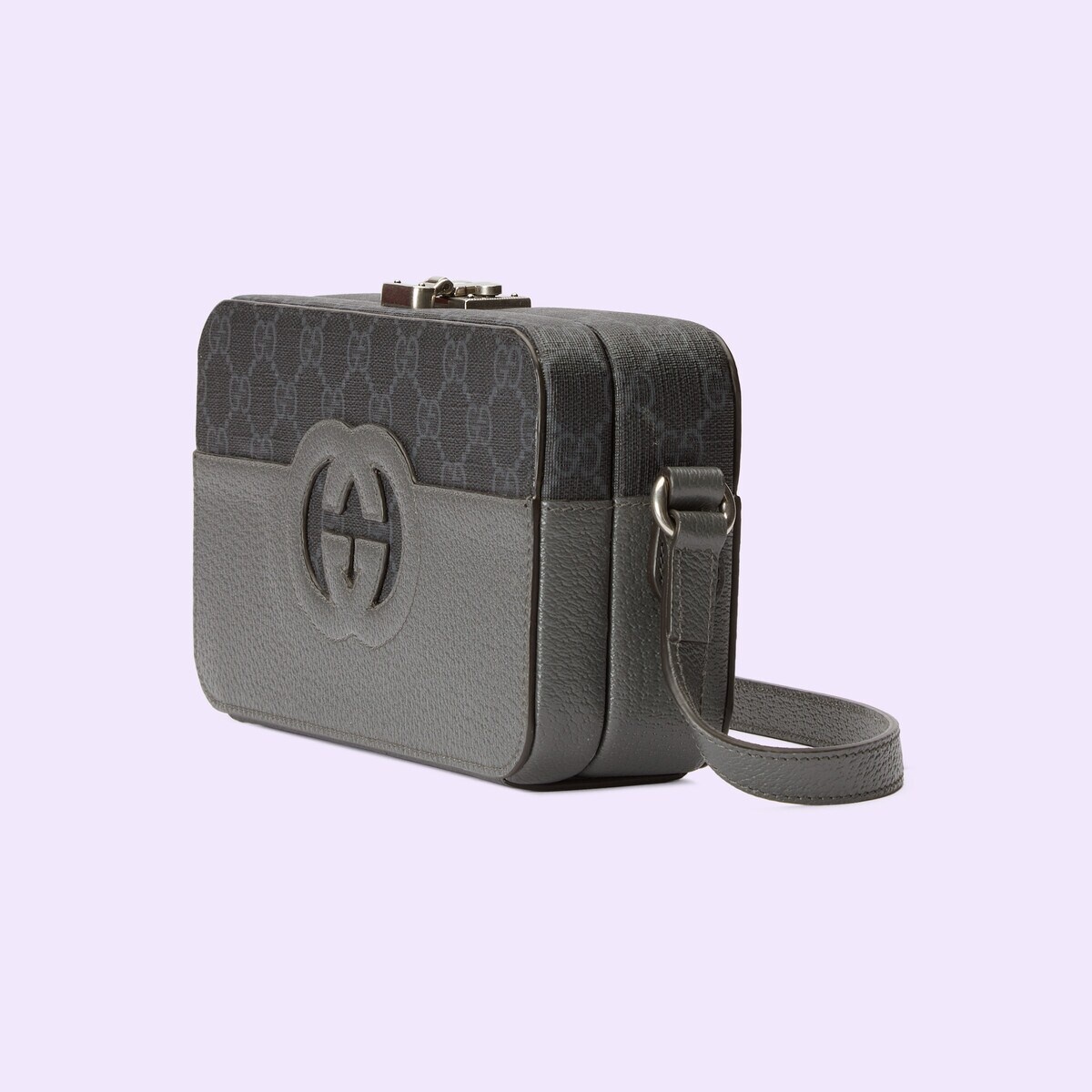 Top handle bag with cut-out Interlocking G - 2