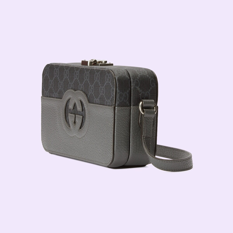 GUCCI Top handle bag with cut-out Interlocking G outlook