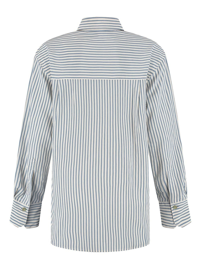 Vince striped shirt outlook