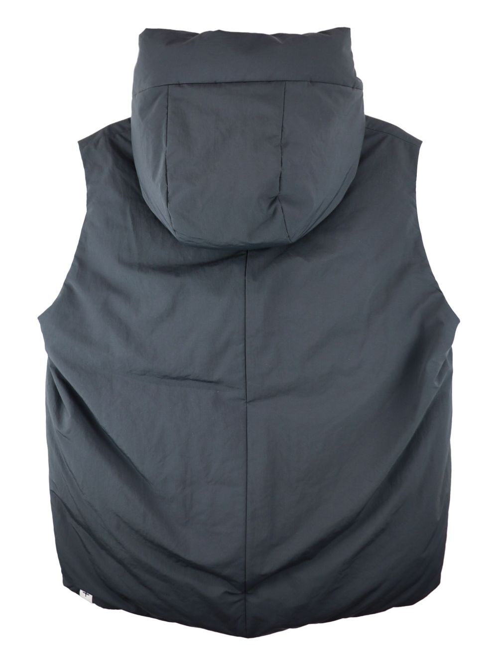 hooded down gilet - 2