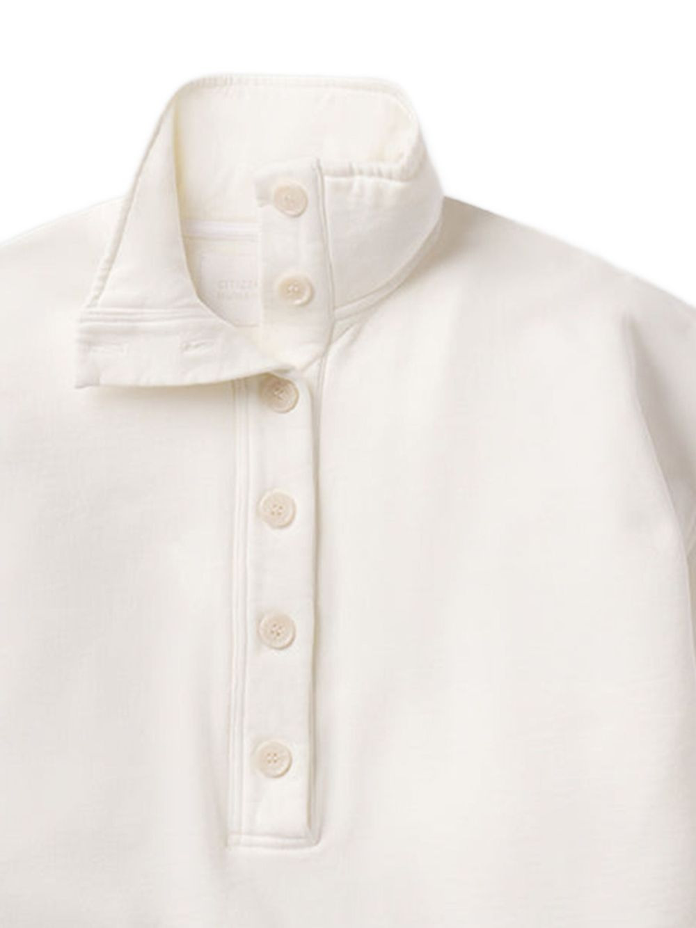 button-placket polo top - 2