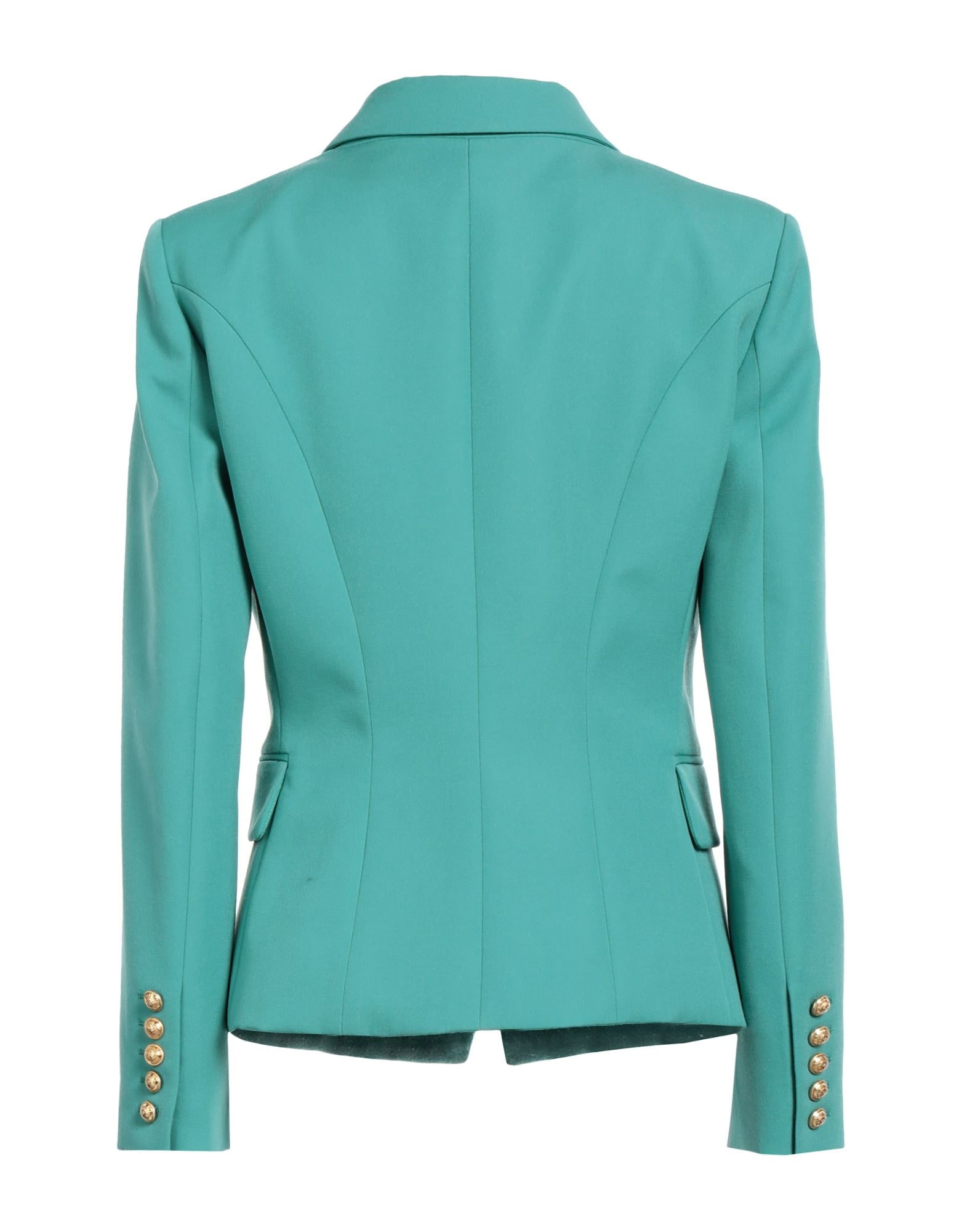 Turquoise Women's Blazer - 2
