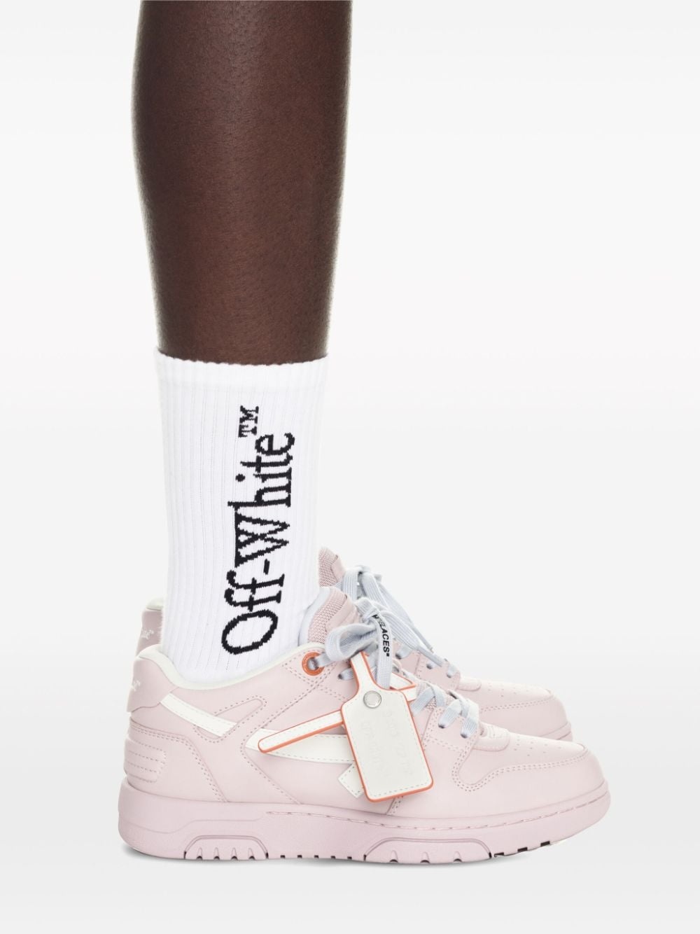 Out Of Office leather sneakers - 6