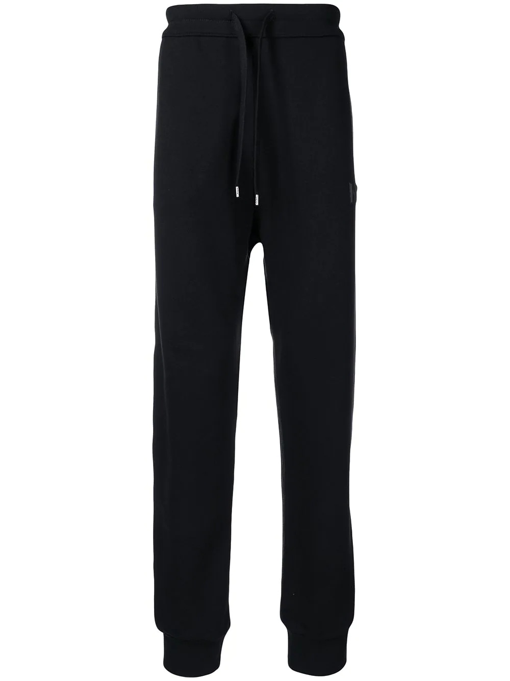 embossed logo tapered track trousers - 1