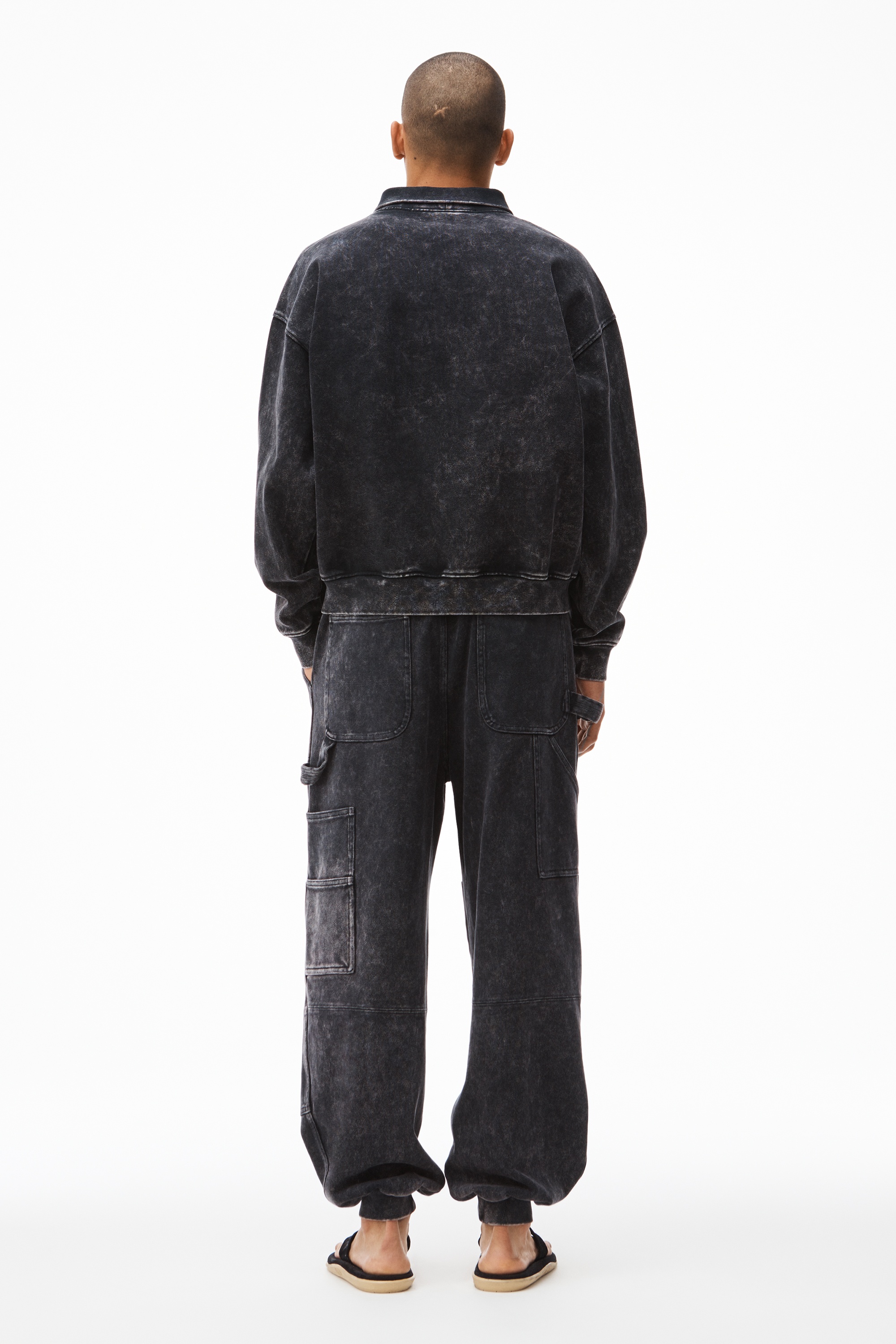 CARPENTER SWEATPANT IN ACID WASH JERSEY - 5