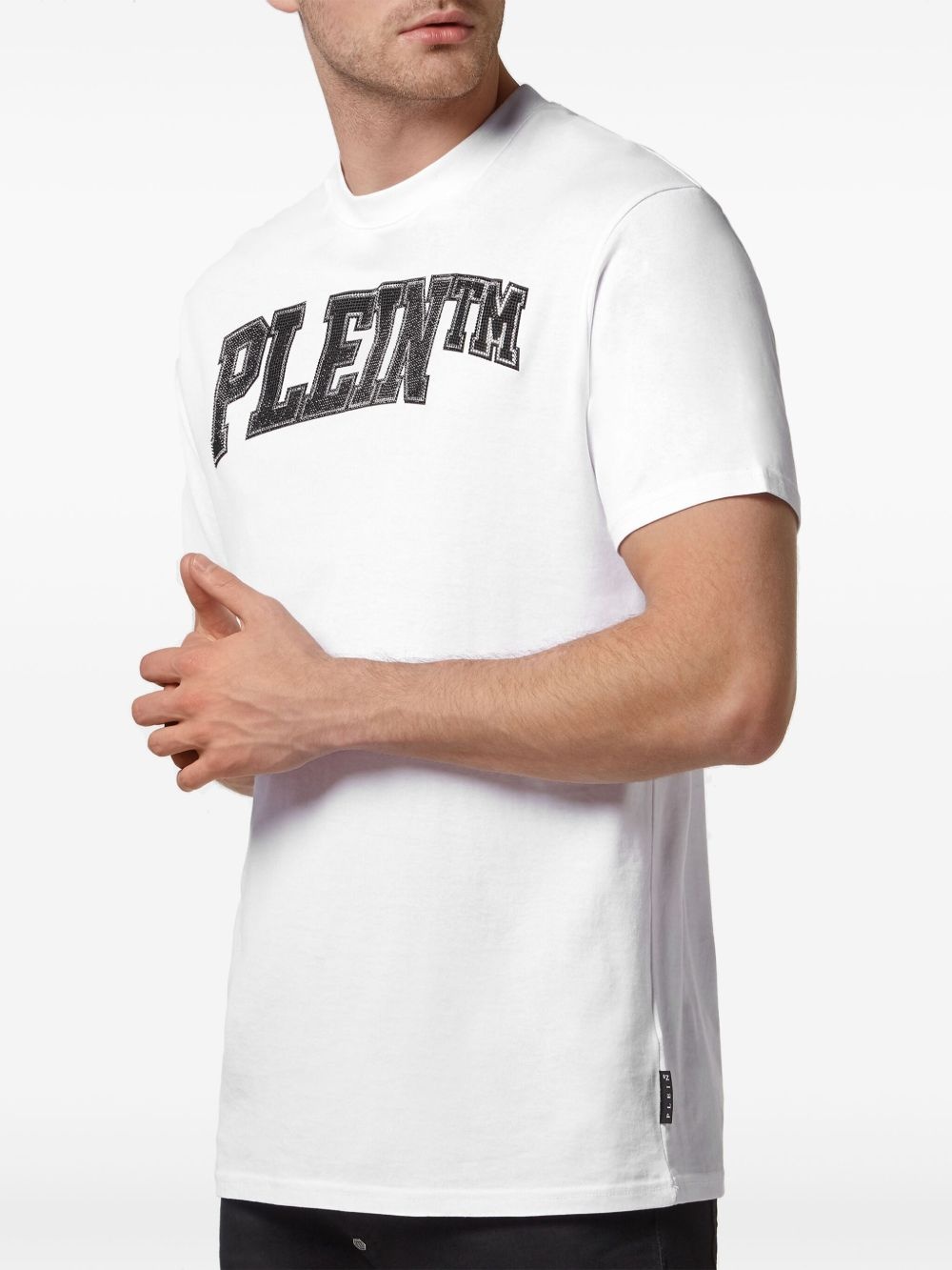 logo-embellished T-shirt - 3