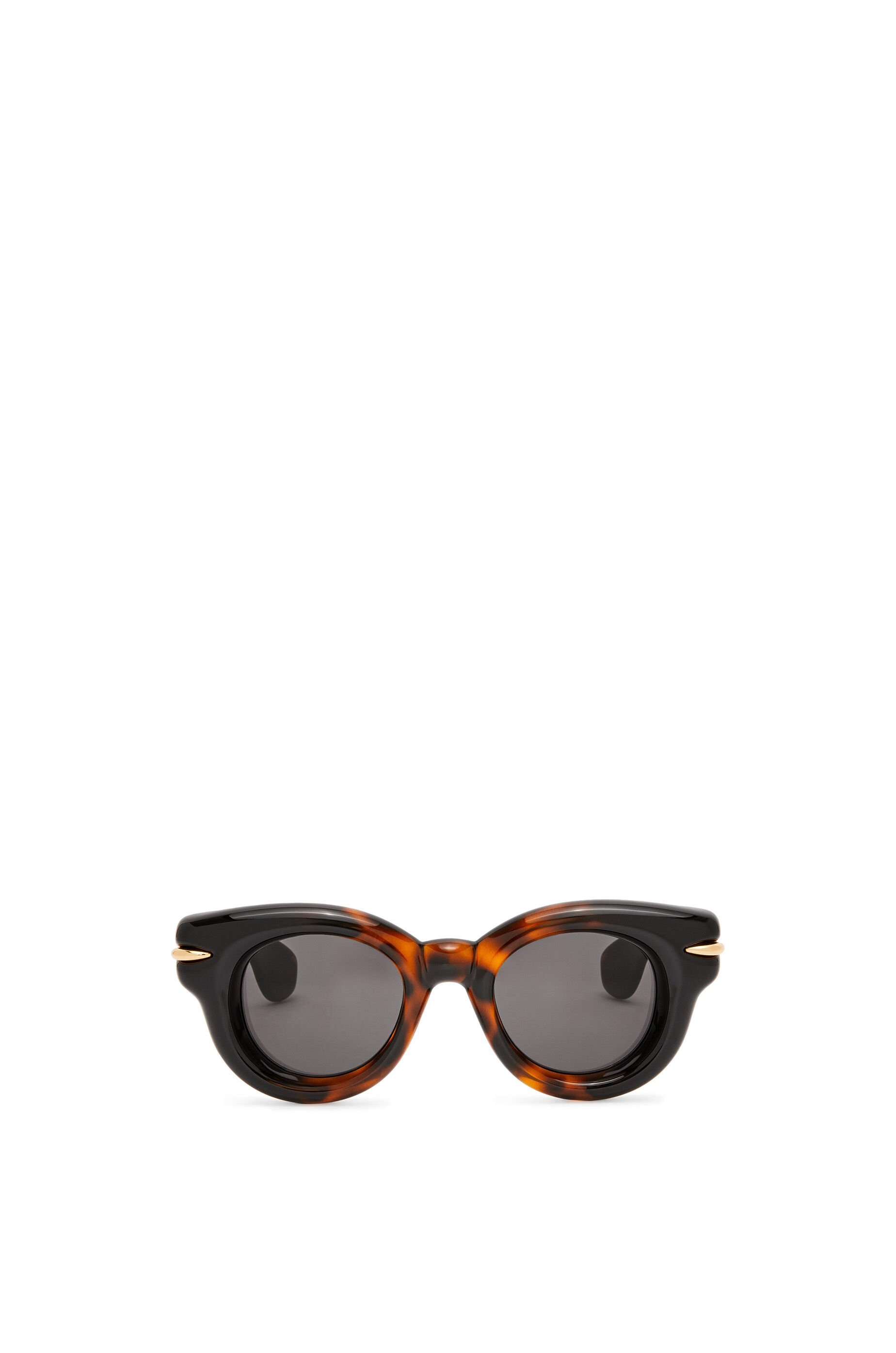 Inflated round sunglasses in nylon - 1