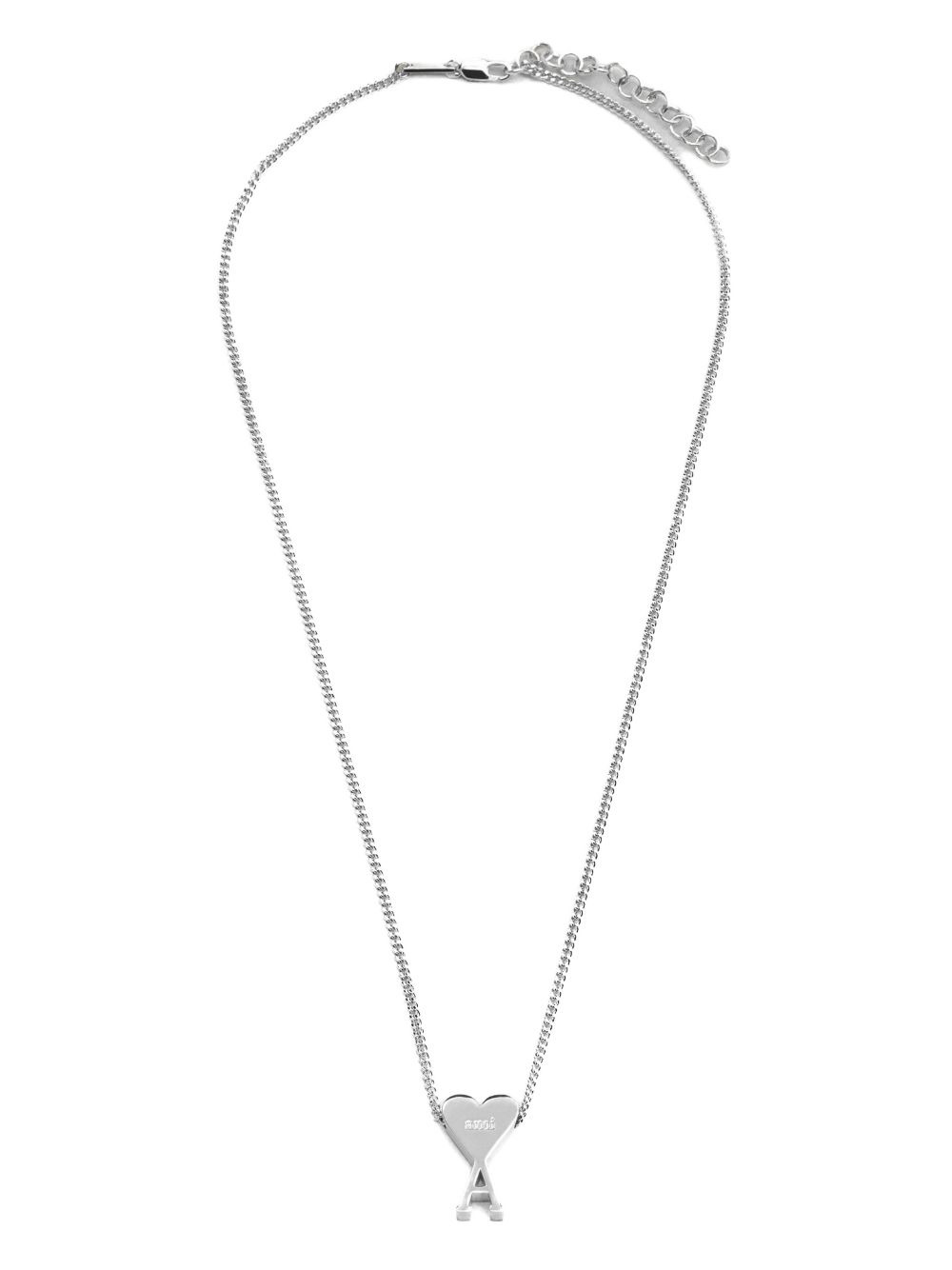 heart-shaped necklace - 1