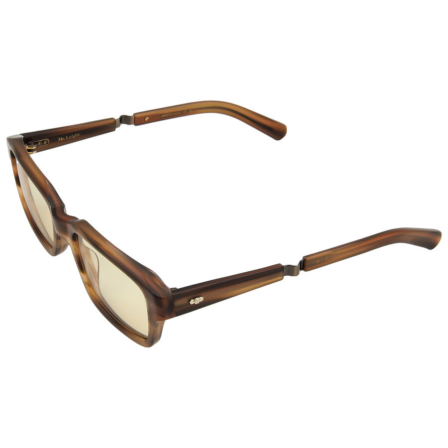 Mr. Leight KANE C Demo Beige Rectangular Men's Eyeglasses ML1036 MACA-ATG-DEM BGE 51 - 5