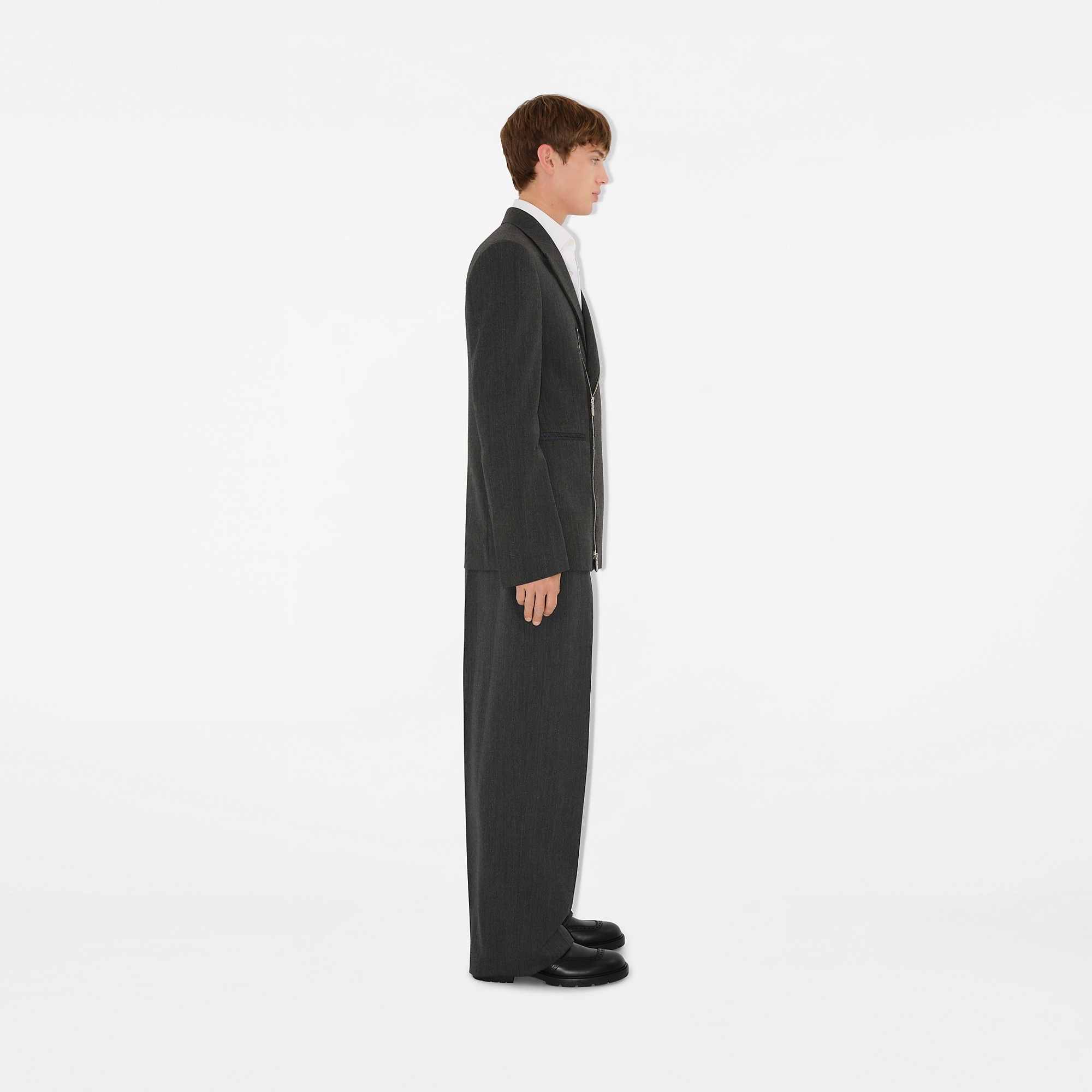 Wool Tailored Trousers - 3