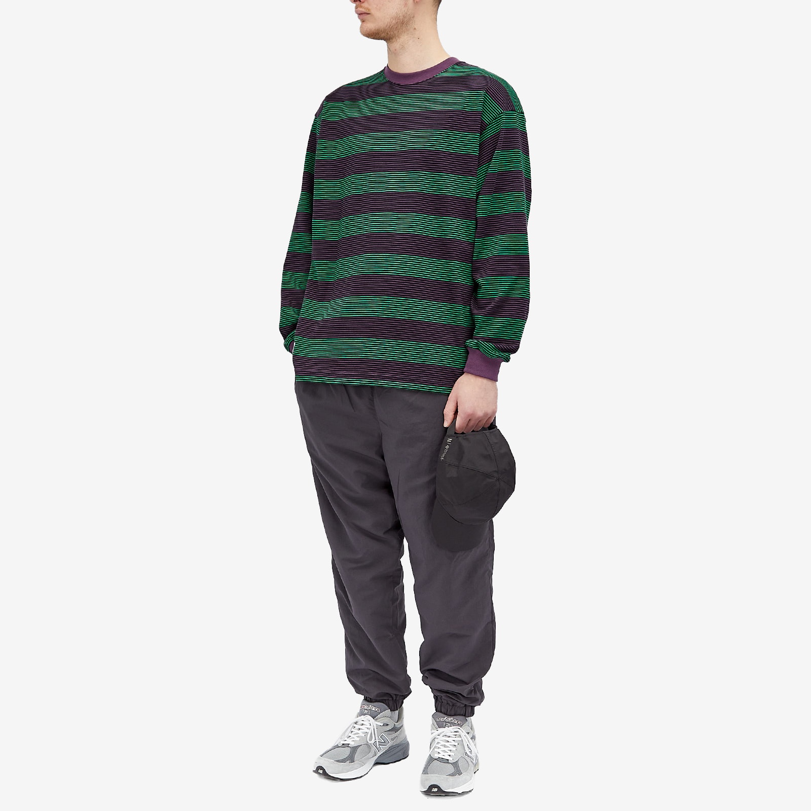 WTAPS Long Sleeve 15 Stripe T-Shirt - 4