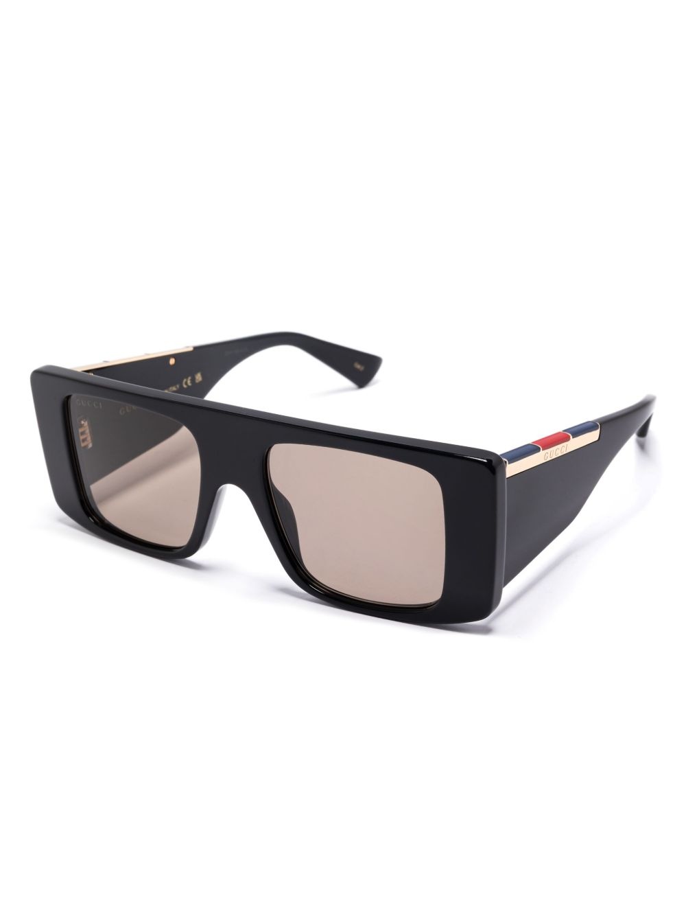 rectangule-frame sunglasses - 2