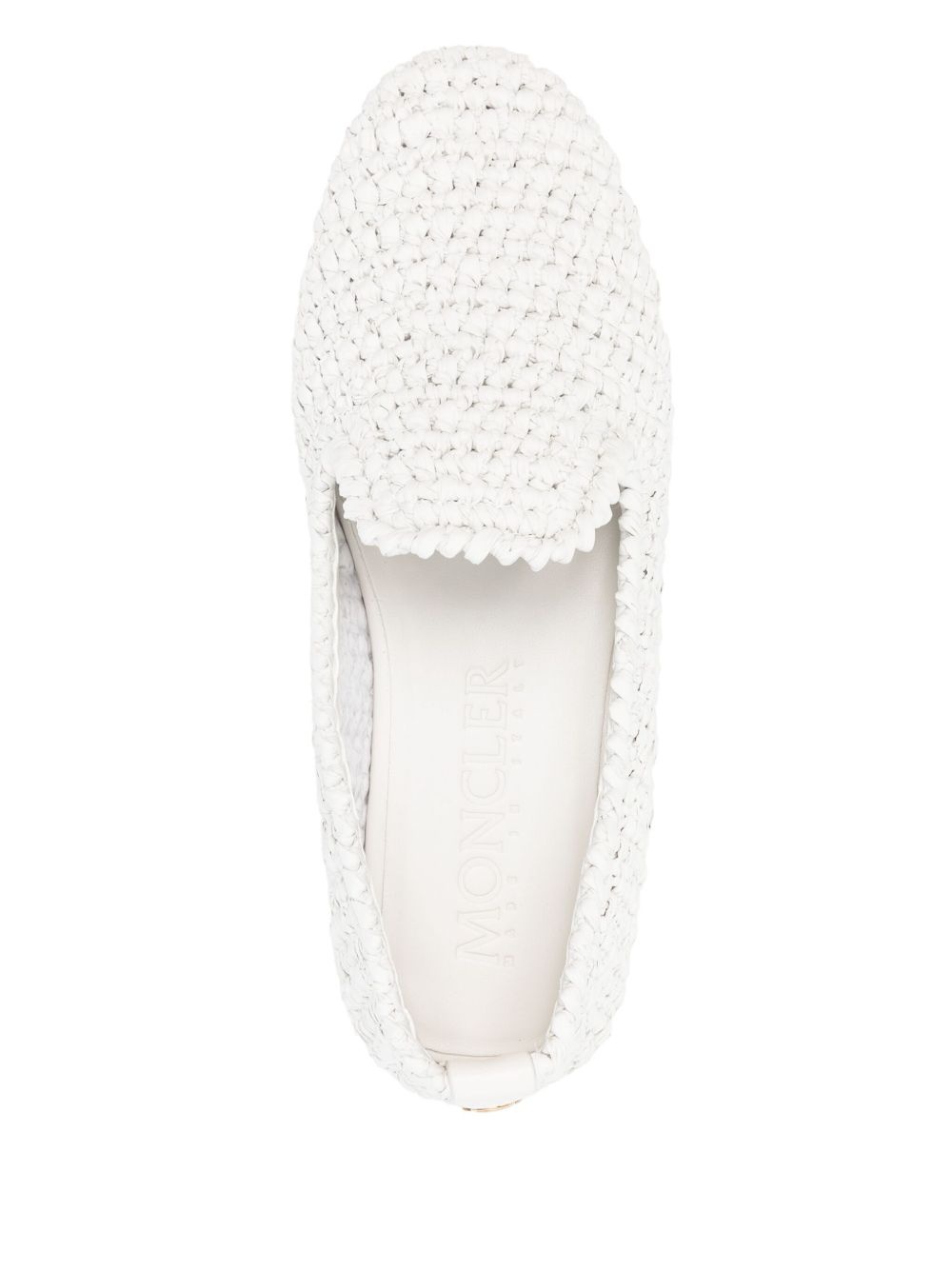 interwoven-design slippers - 4