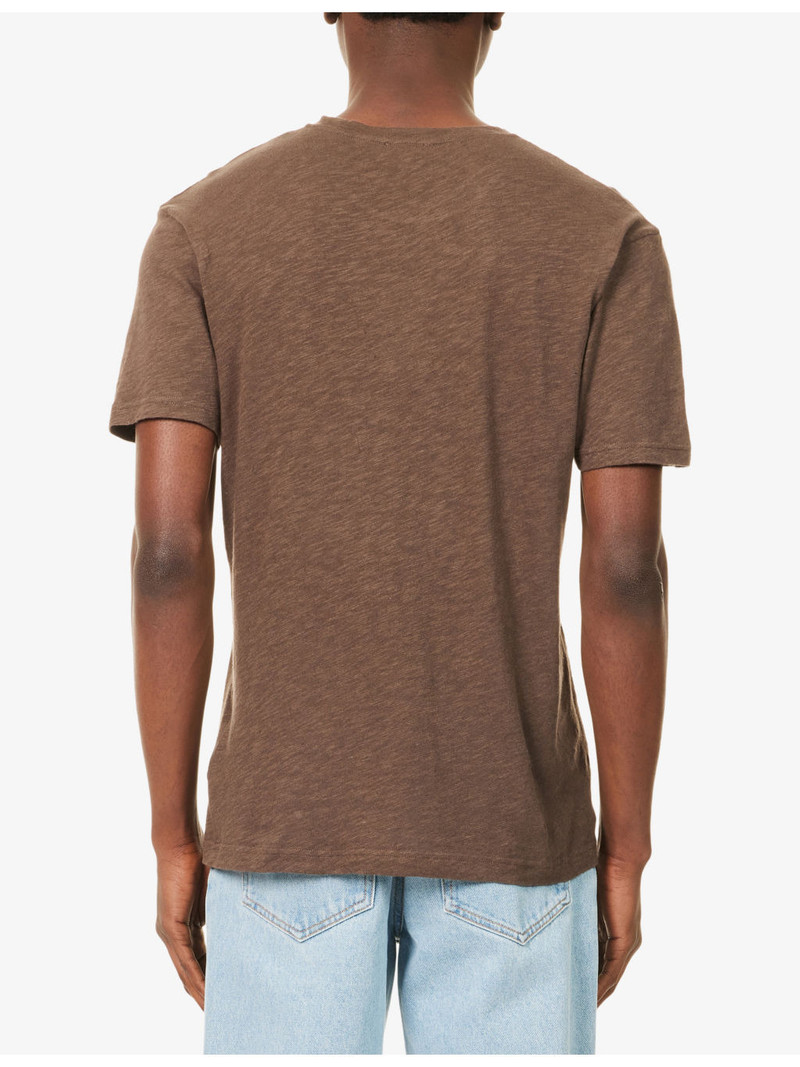 Short-Sleeve Cotton-Linen T-Shirt 4