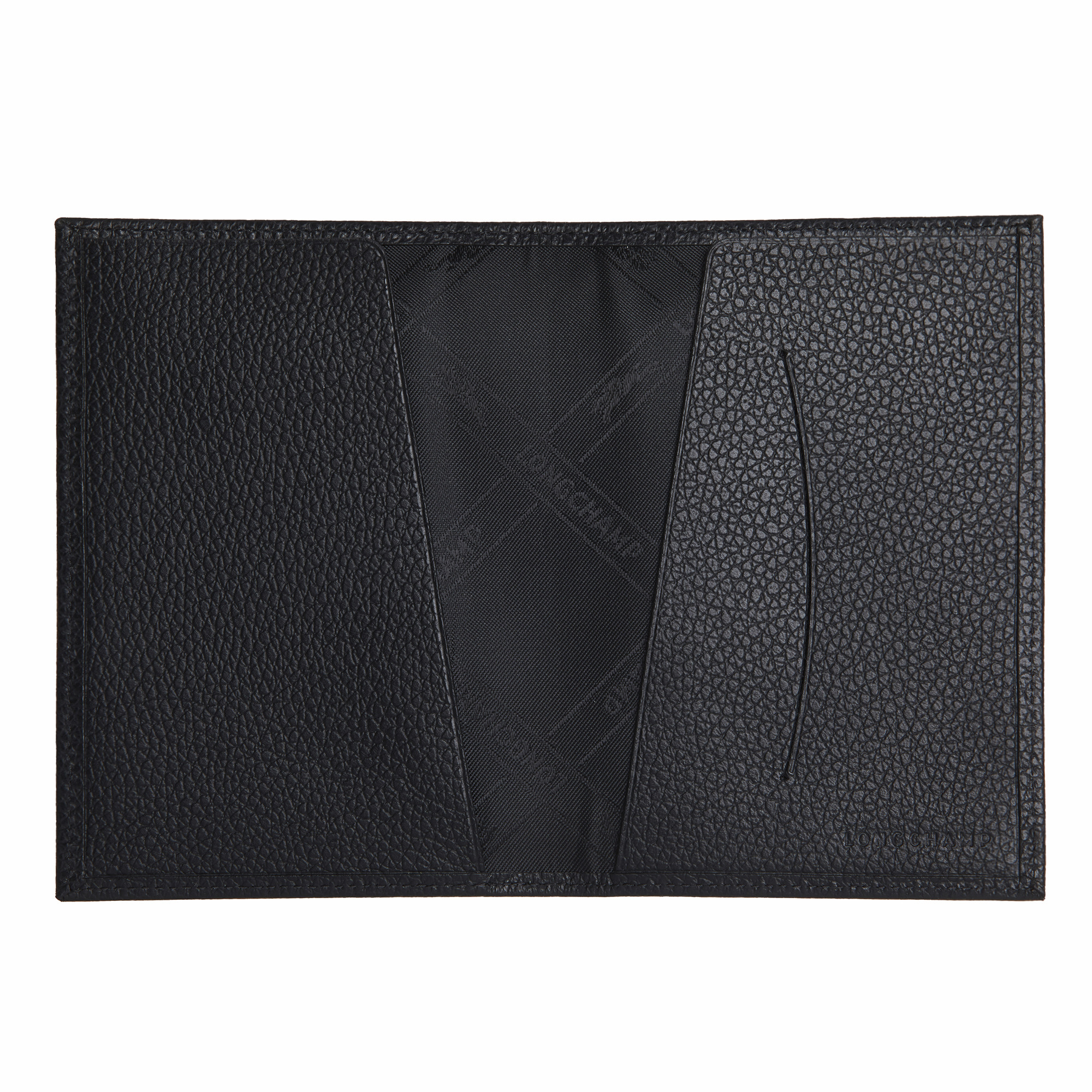Le Foulonné Passport cover Black - Leather - 2
