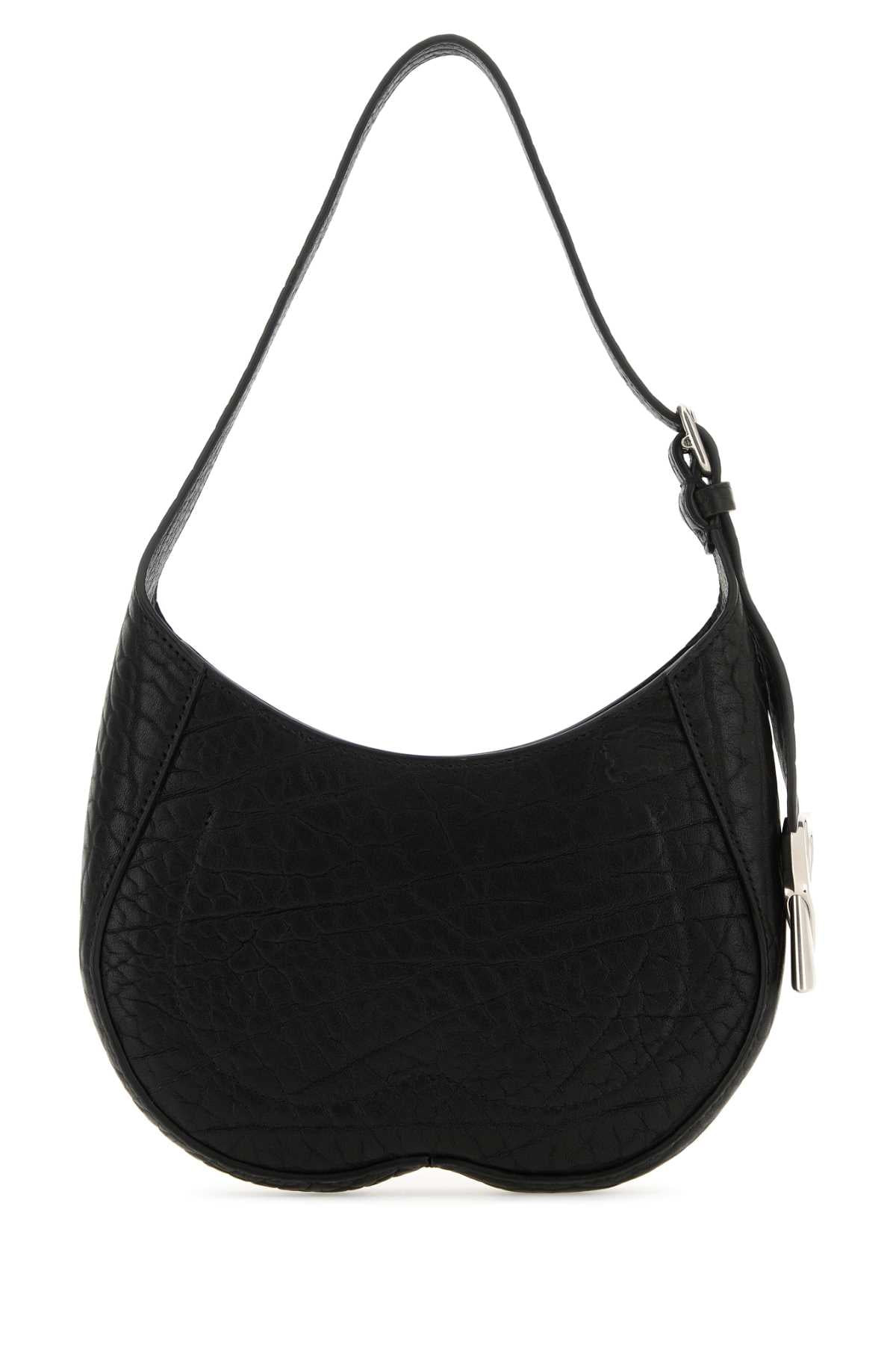 Burberry Women Black Leather Small Chess Shoulder Bag - 3
