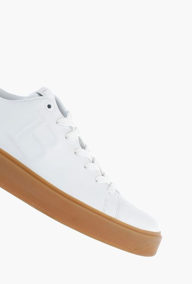 Smooth white leather B-Court sneakers 6