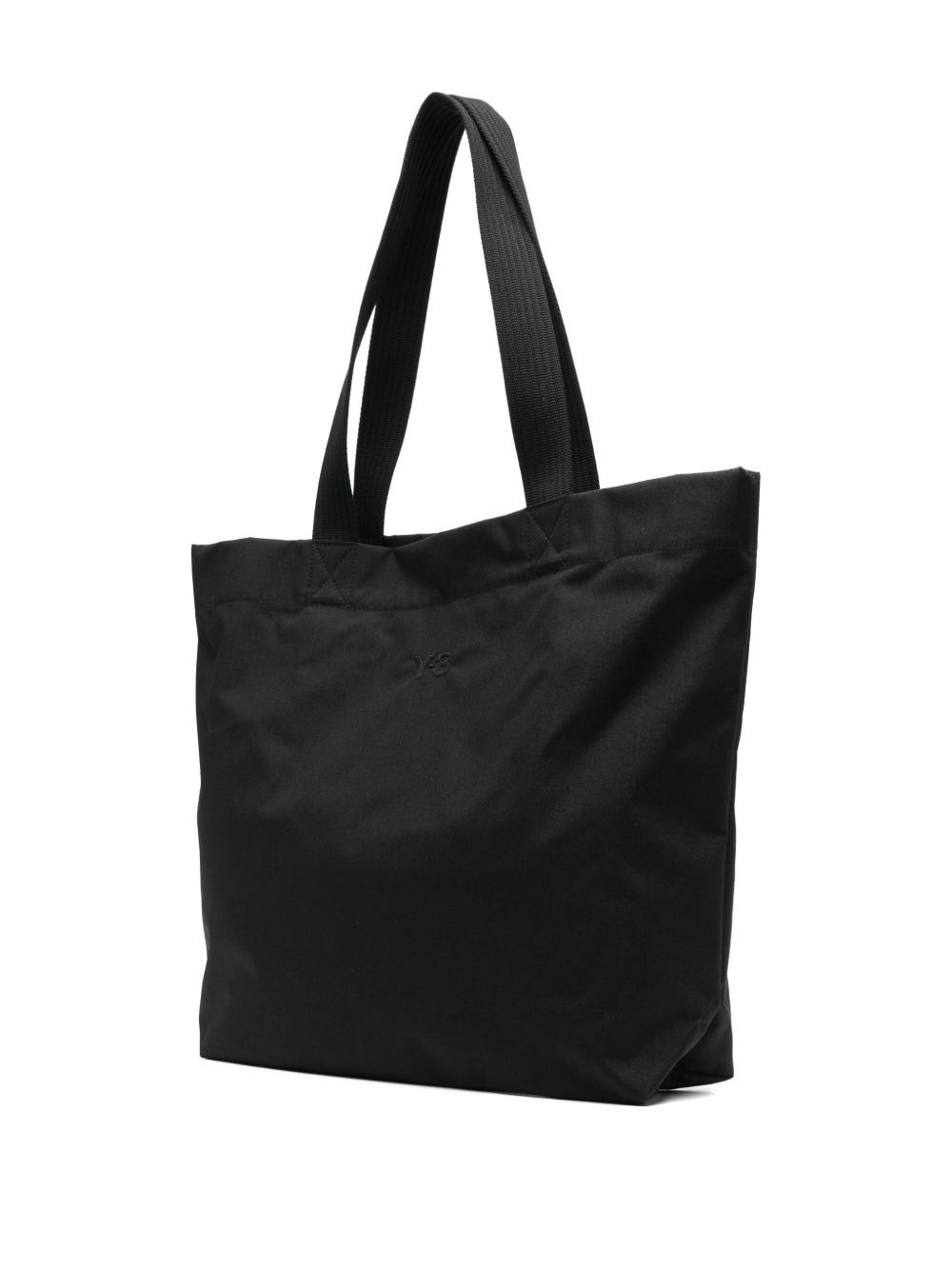 logo-embroidered tote bag - 3