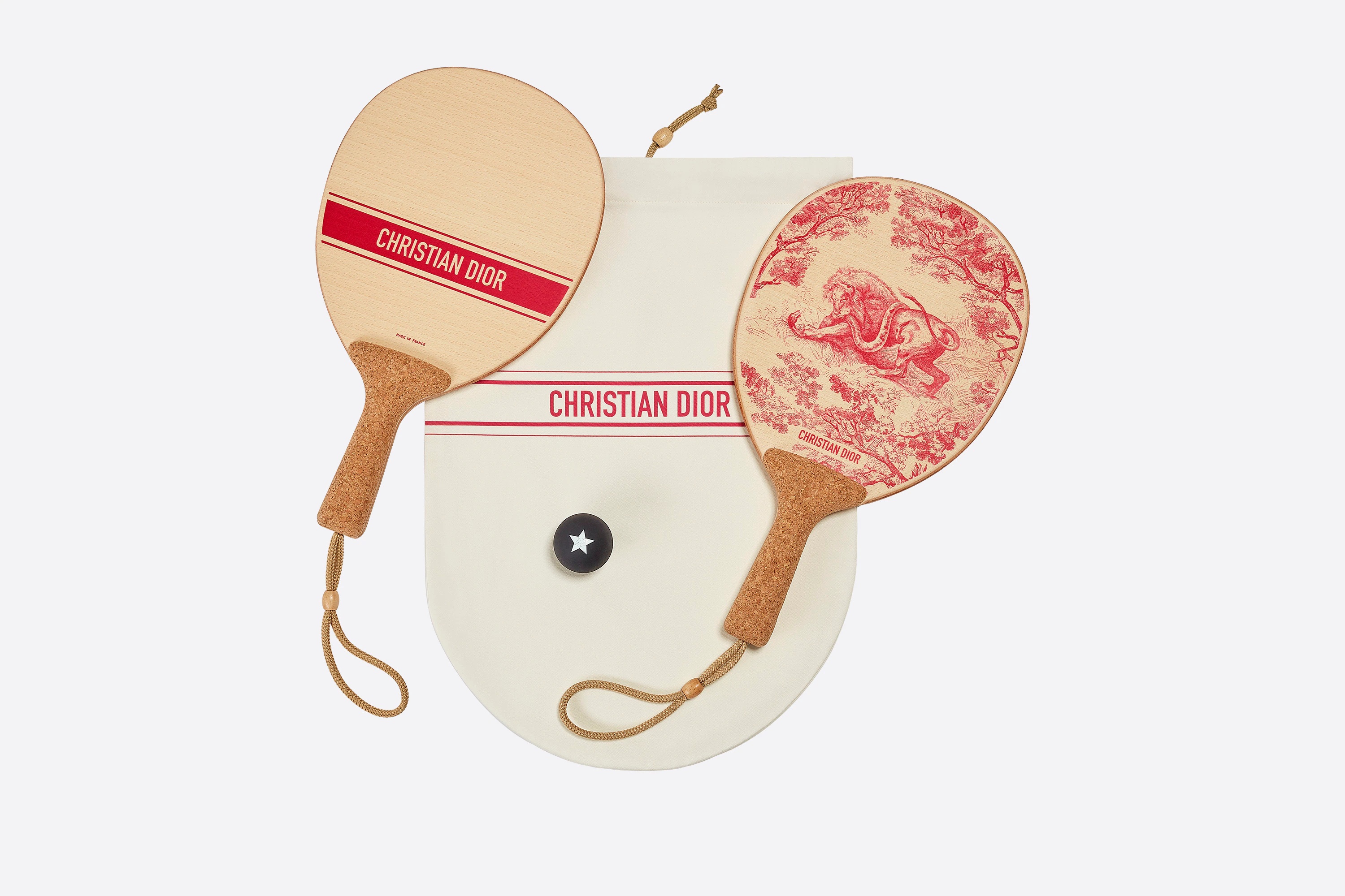 Set of 2 Beach Rackets and Balls - 5