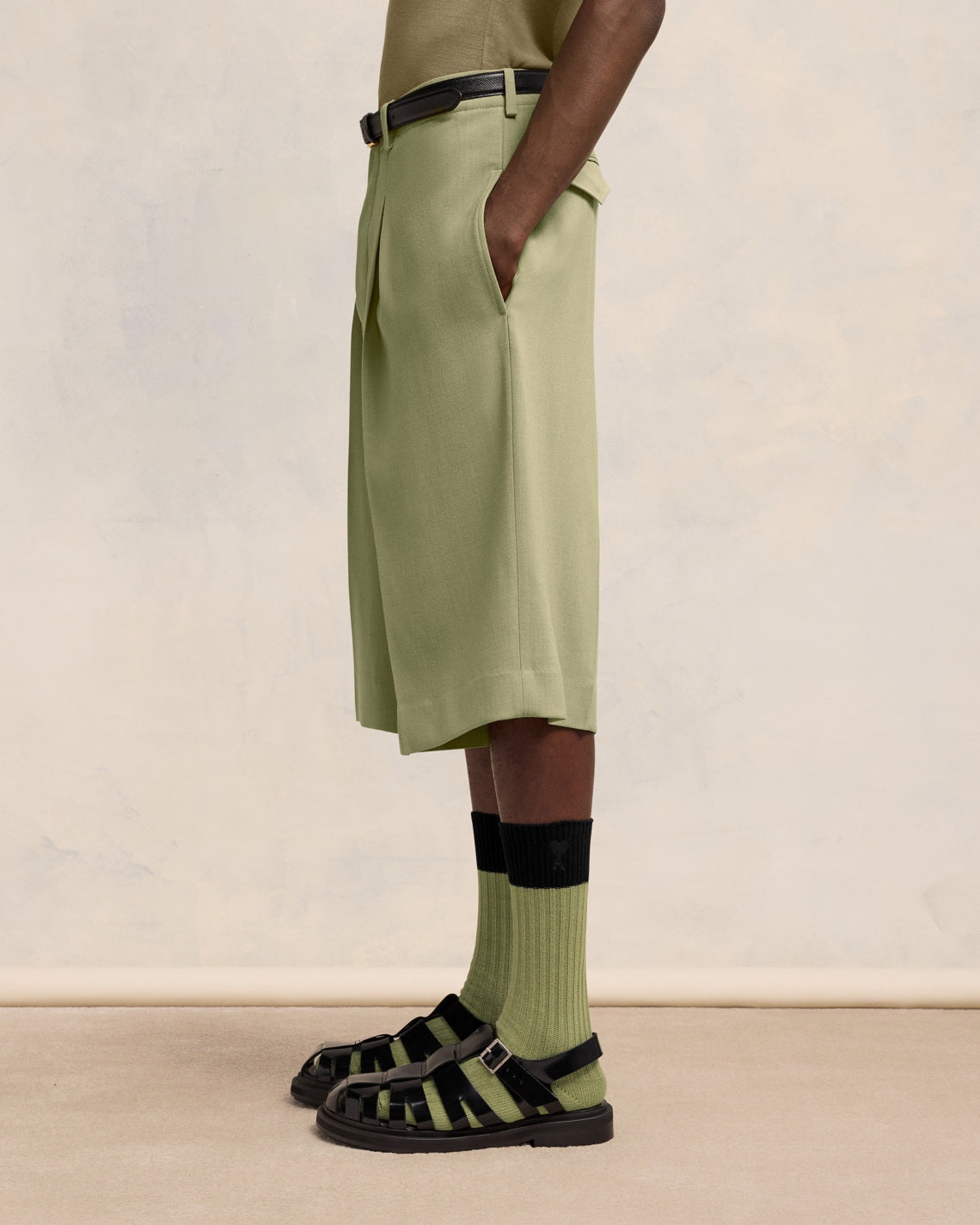 TWO TONE AMI DE COEUR SOCKS - 2
