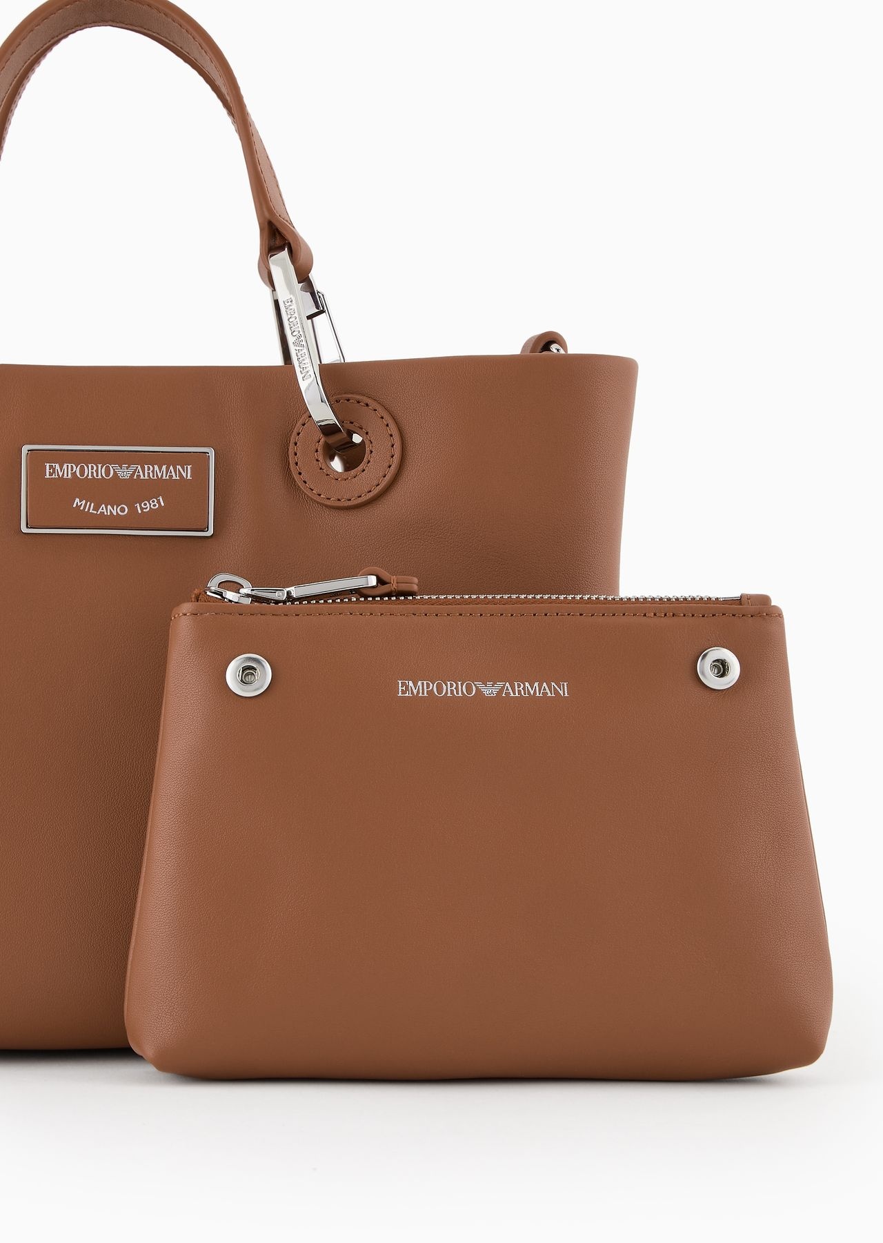 ASV small MyEA shopper bag in ecological leather - 5